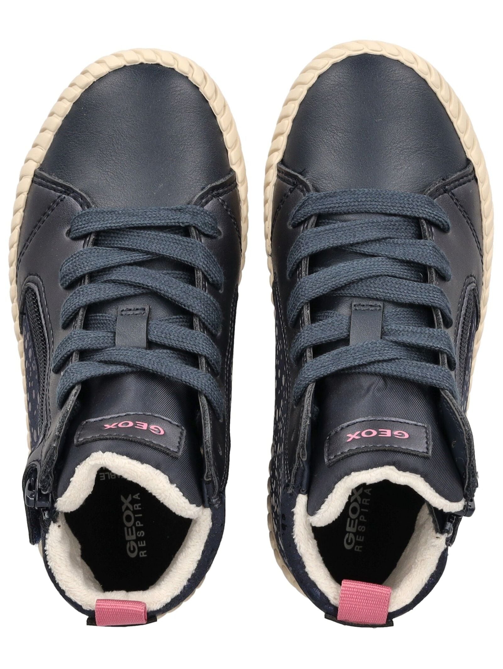 Geox Sneaker »Geox Sneaker Lederimitat/Textil«