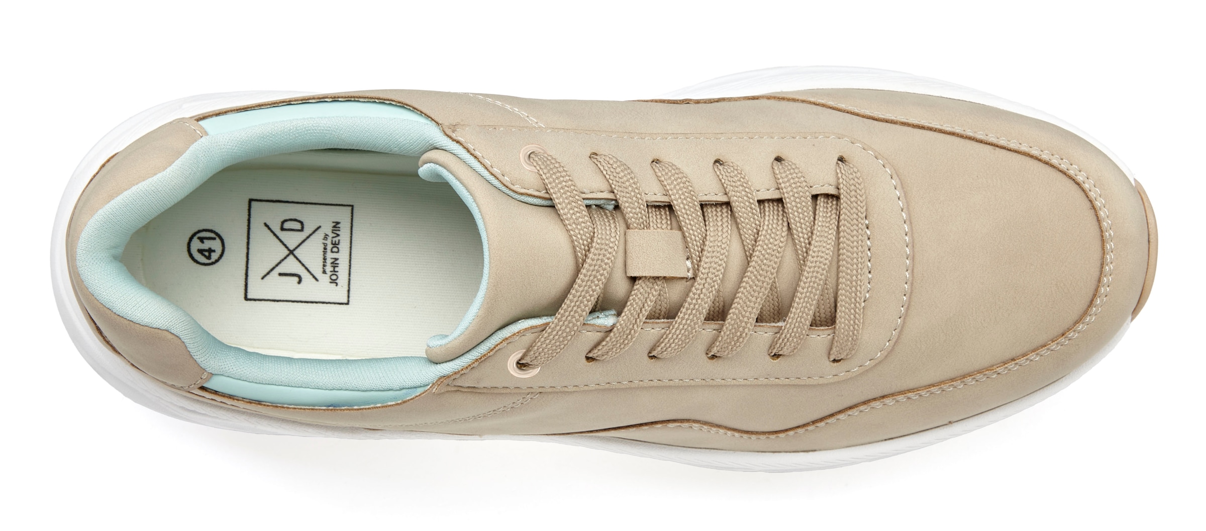 John Devin Sneaker »Schnürschuh«, Freizeitschuh, Schnürhalbschuh, Halbschuh Unisex VEGAN