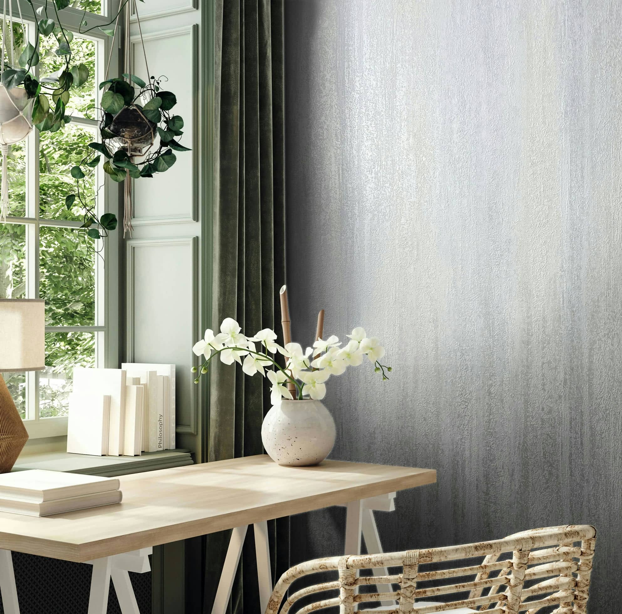 Marburg Vliestapete "Lustrous Luxe" glänzend moderne Tapete für Wohnzimmer Schlafzimmer Küche