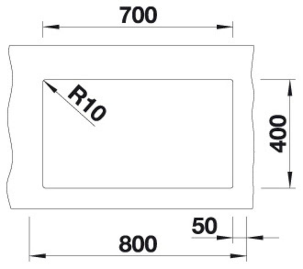 Blanco Granitspüle »SUBLINE 700-U« 1 Stk. tlg. erhältlich in mehreren Farben