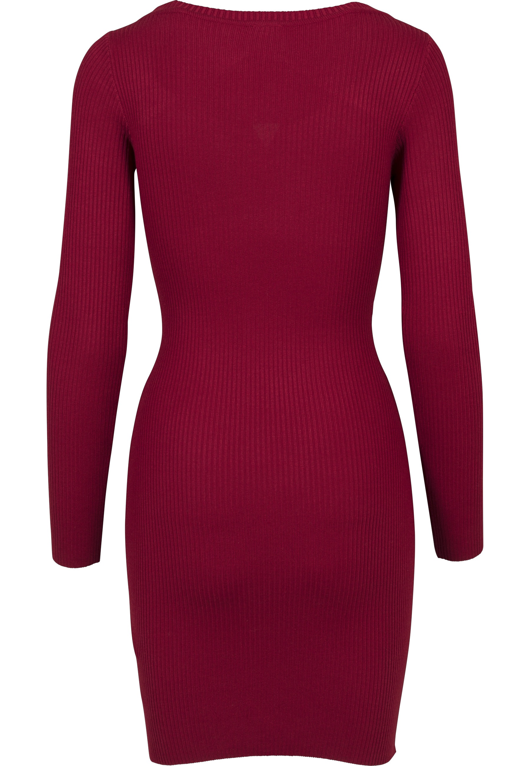 URBAN CLASSICS Shirtkleid »Urban Classics Damen Ladies Cut Out Dress« 1 Stk. tlg.