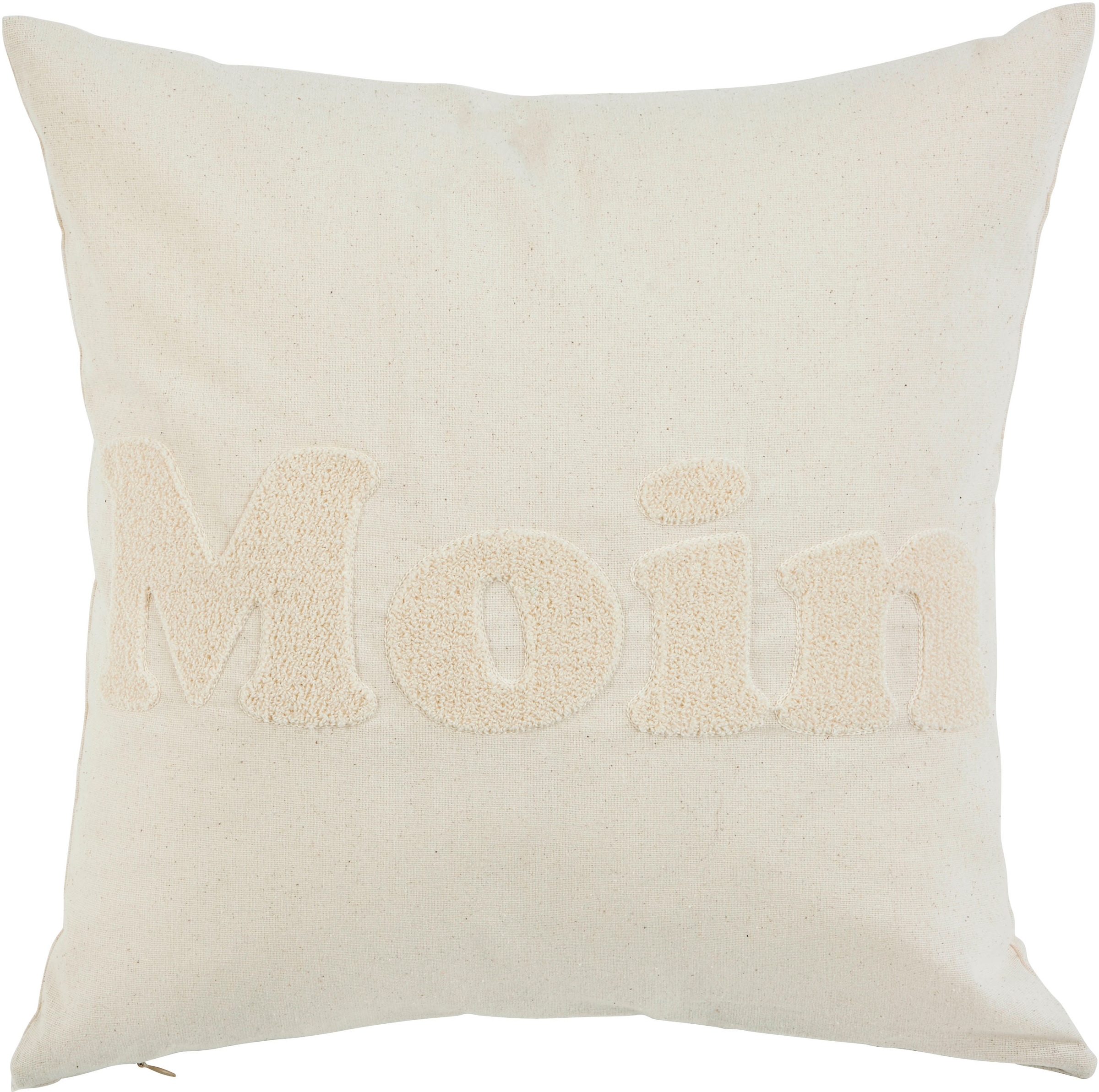 done. Kissenhülle "Moin" Kissenhülle aus feinem Canvas-Stoff, mit besonders günstig online kaufen