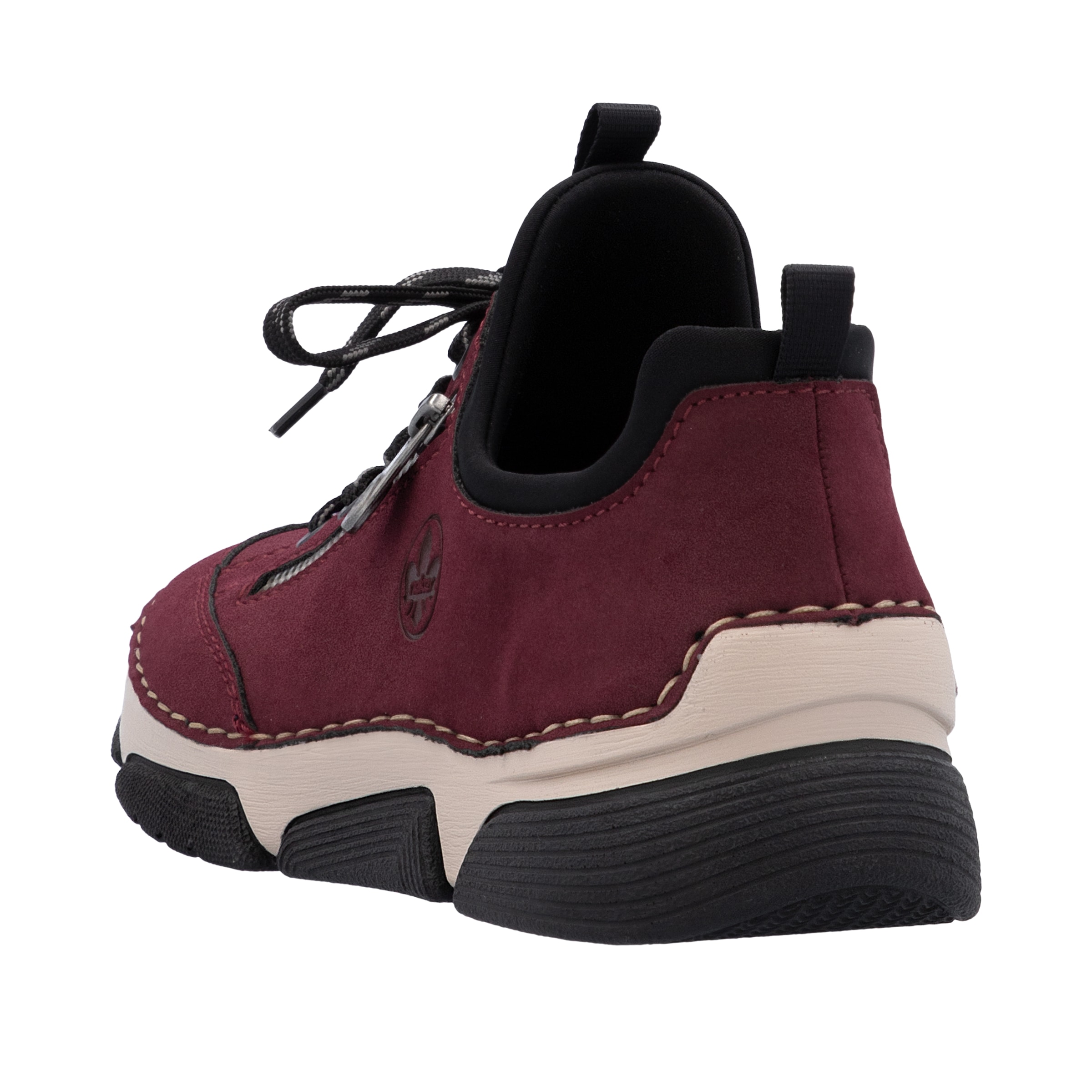 Rieker Slip-On Sneaker, Schlupfschuh, Halbschuh, Freizeitschuh mit weicher Innensohle