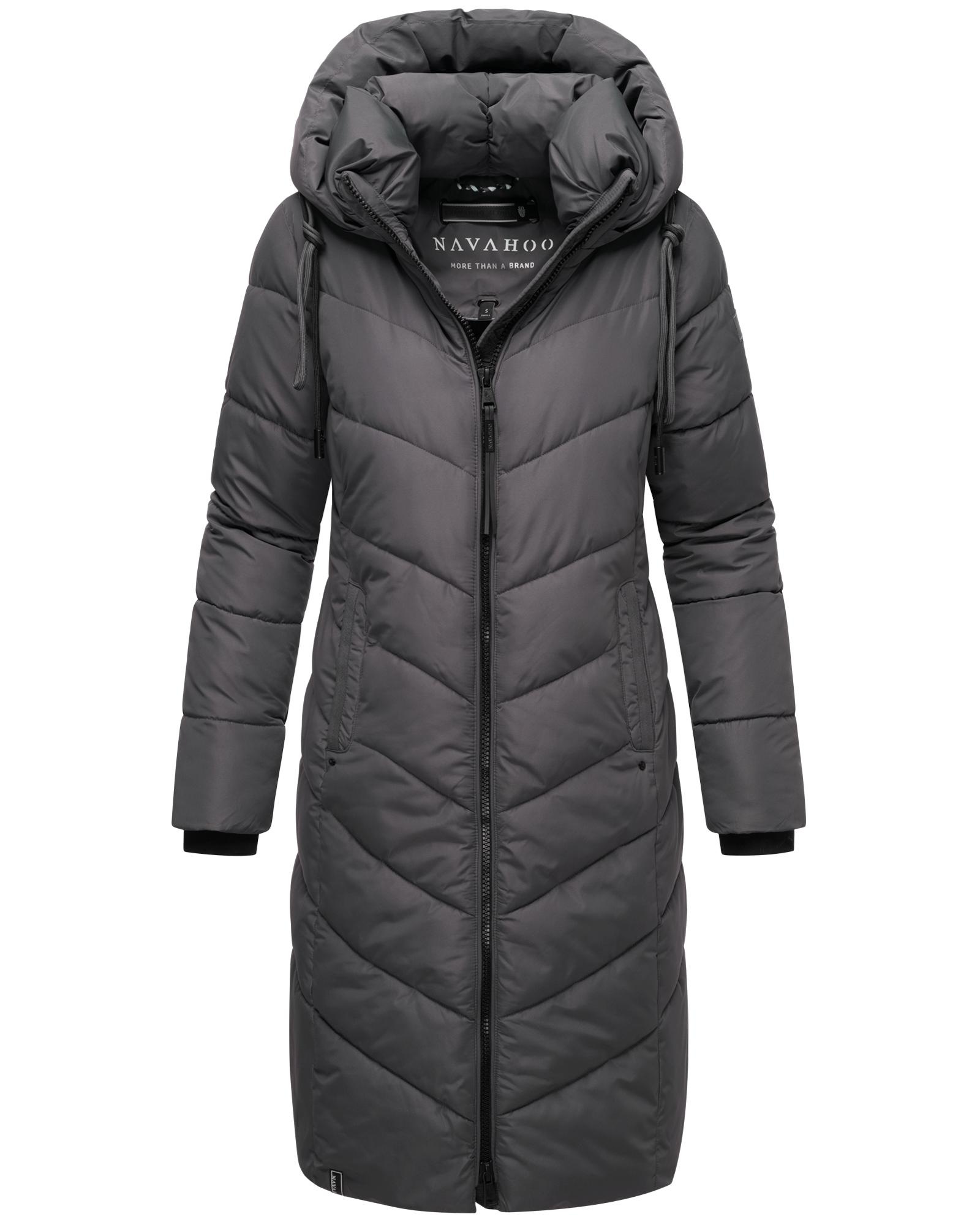 Navahoo Steppmantel »Sahnekatzii XIV«, Schicker Wintermantel mit kuschlig warm wattiertem Kragen