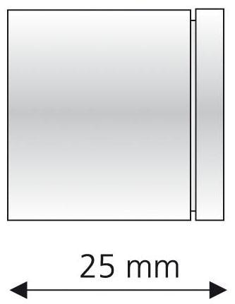 Liedeco Wandbefestigung, (1 St.), für Gardinenstangen Ø 16 mm