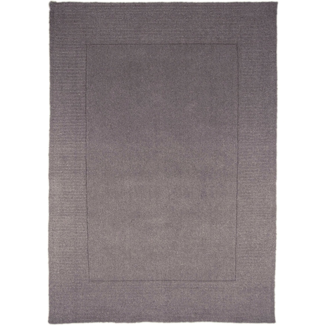 FLAIR RUGS Teppich »Siena«, rechteckig, mit Bordüre, einfarbig, ideale  Teppiche für Wohnzimmer, Schlafzimmer auf Rechnung | BAUR