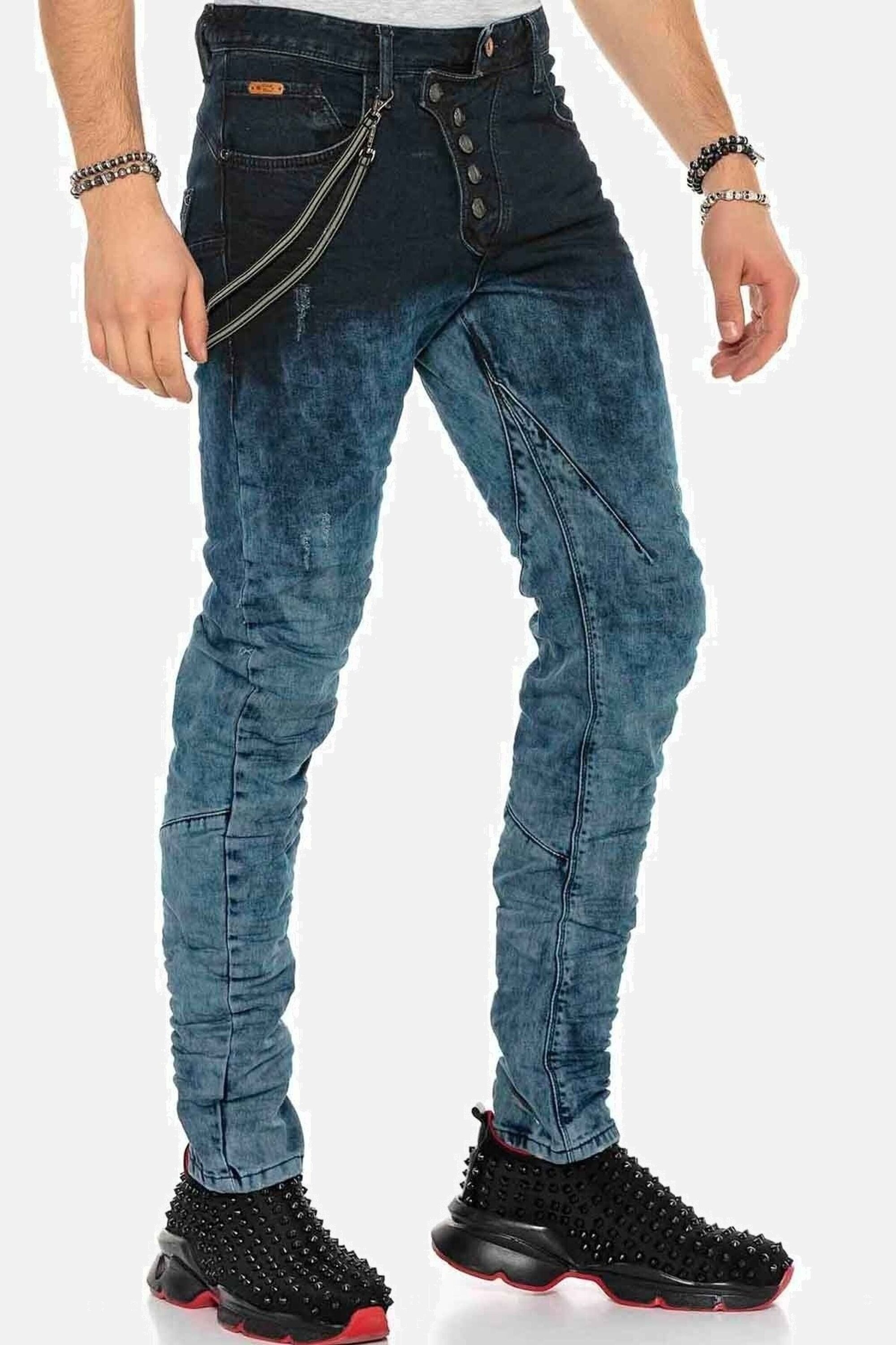 Cipo & Baxx Regular-fit-Jeans »Jeans«, in Regular-Fit, CD-155