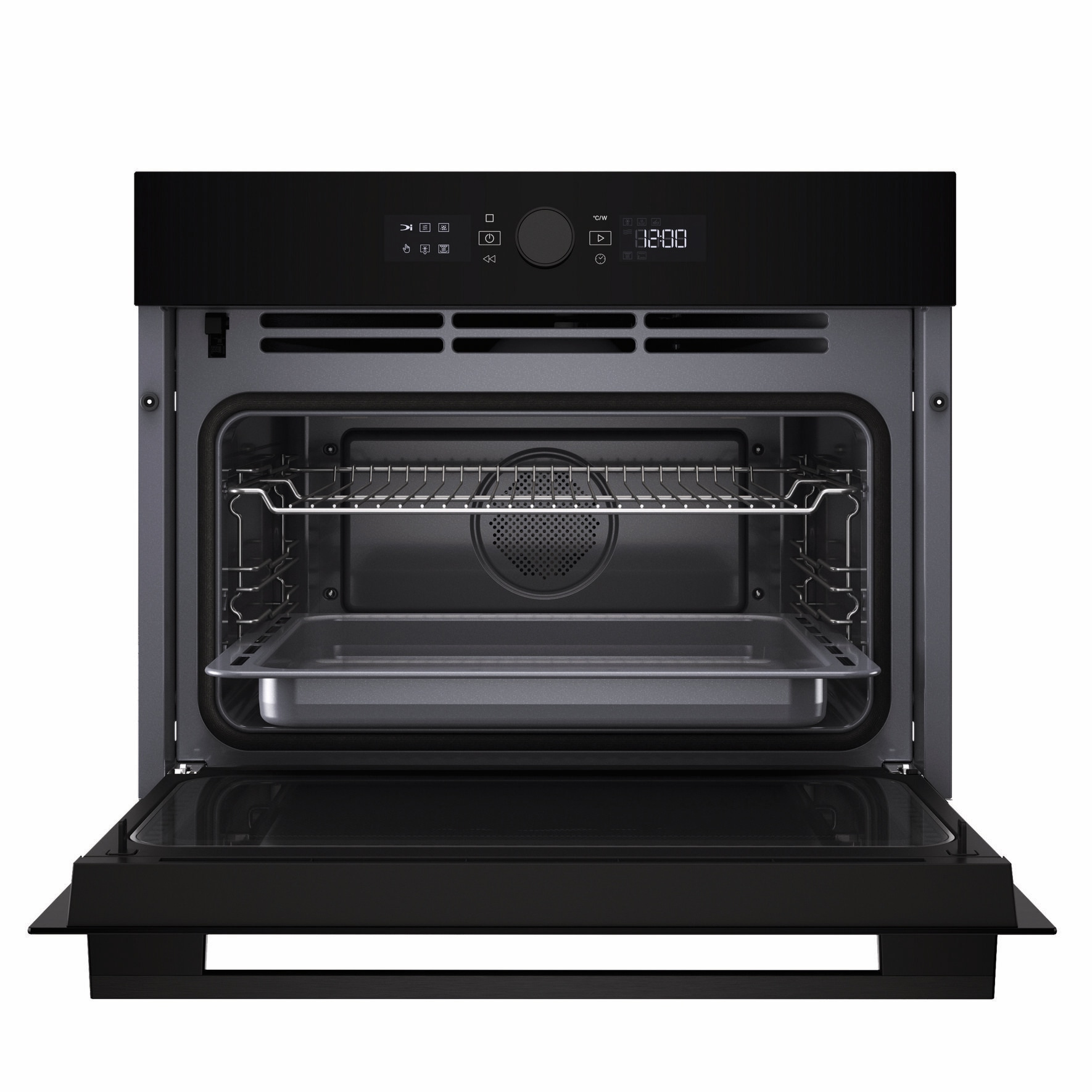 BAUKNECHT Backofen mit Mikrowelle »BCW56HMSK« mit Hydrolyse SoftClose-Tür, Dynamic Steam, Schnellstart, Brot-Auftaufunktion