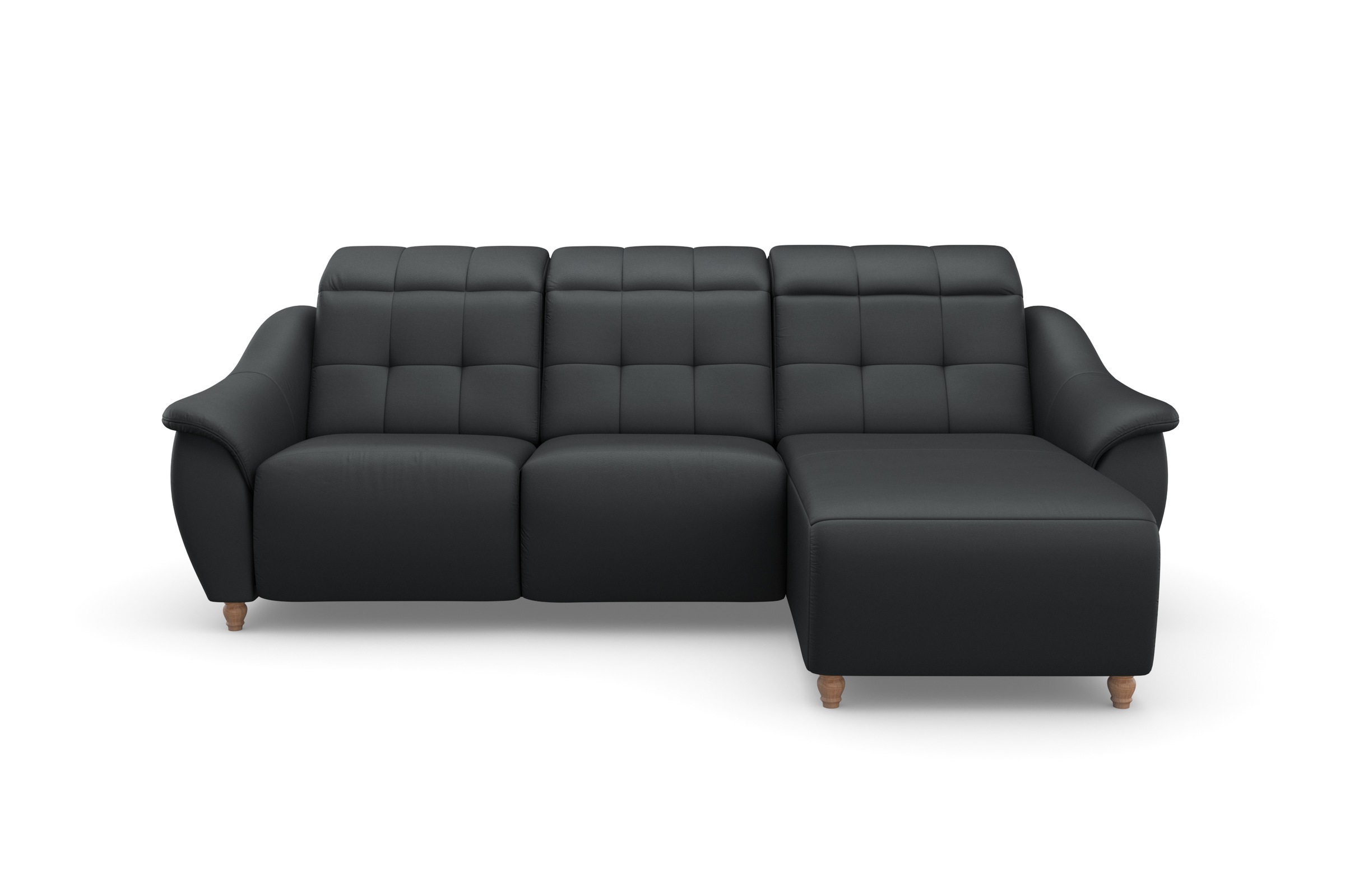 Home affaire Ecksofa "Boston L-Form" Kopfteilverstellung an jeder Sitzfläch günstig online kaufen