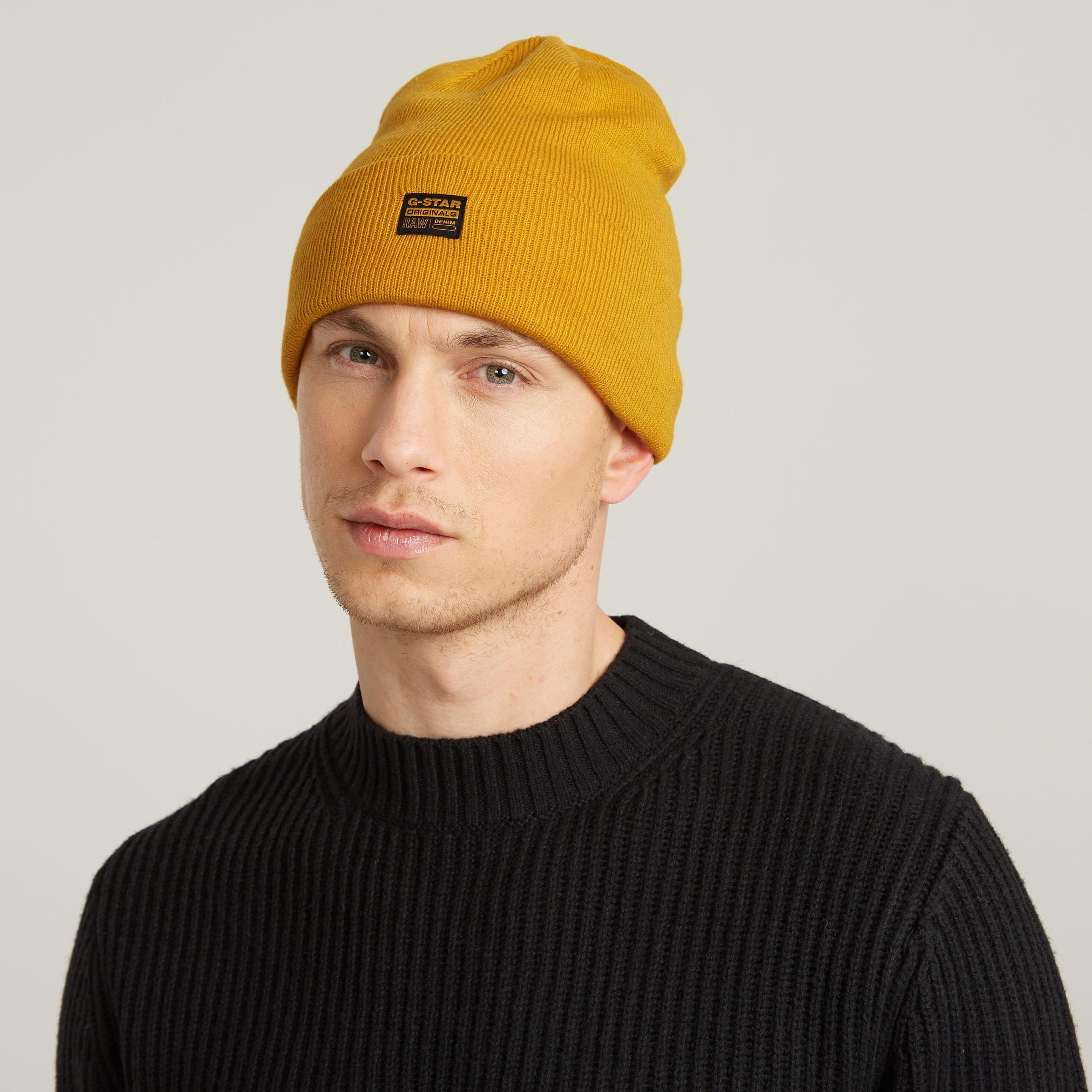 G-STAR Beanie »Effo Long Beanie«, mit Aufnäher vorn