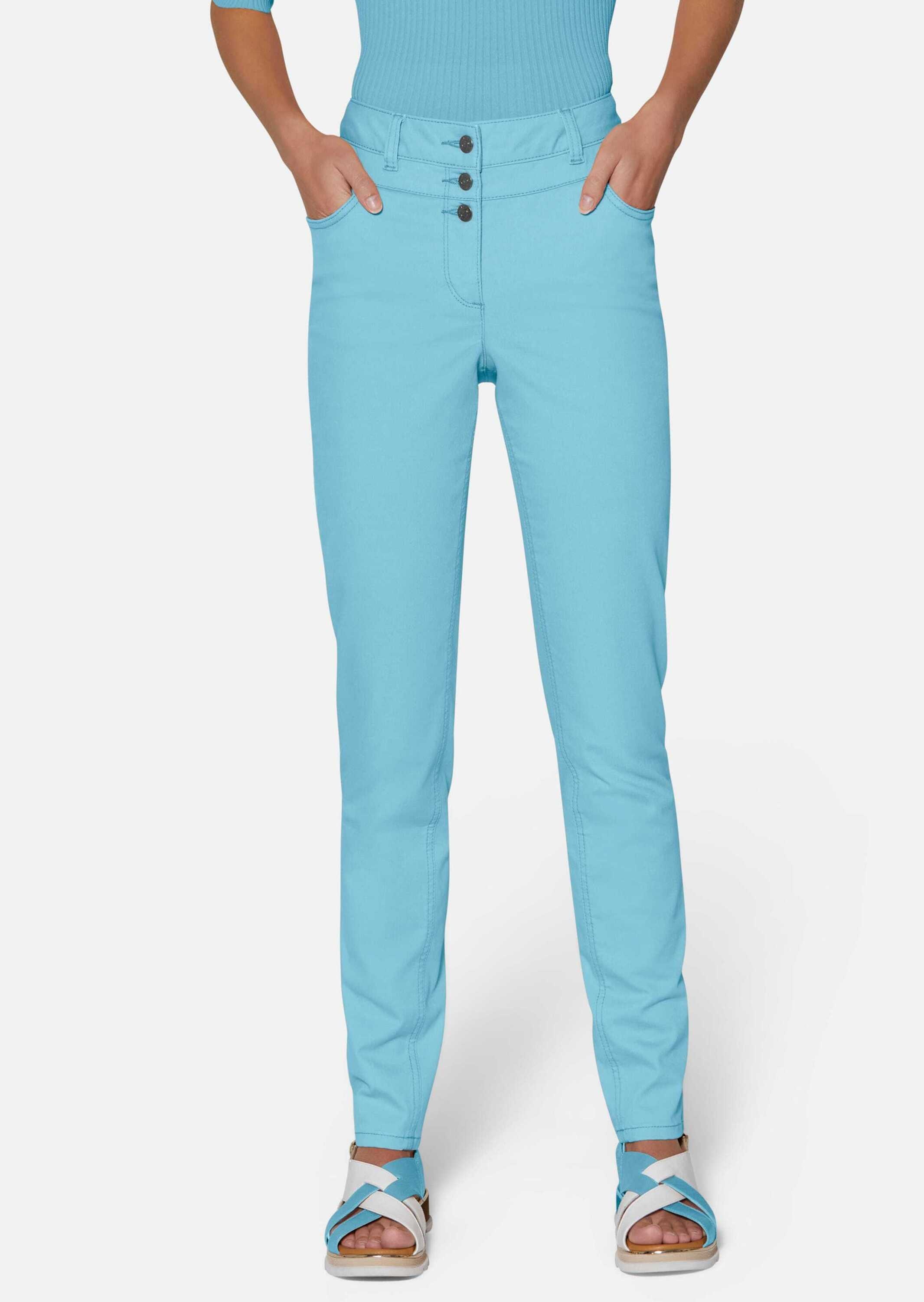 MADELEINE Regular-fit-Jeans »Jeans Highwaist-Jeans aus Power-Stretch«
