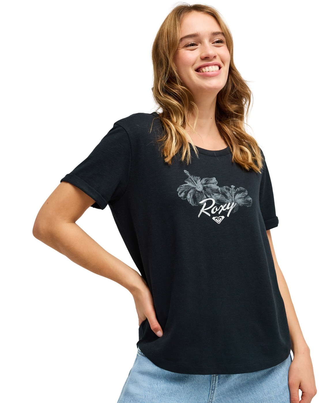 Roxy T-Shirt "Oceanwave Regular Slub"