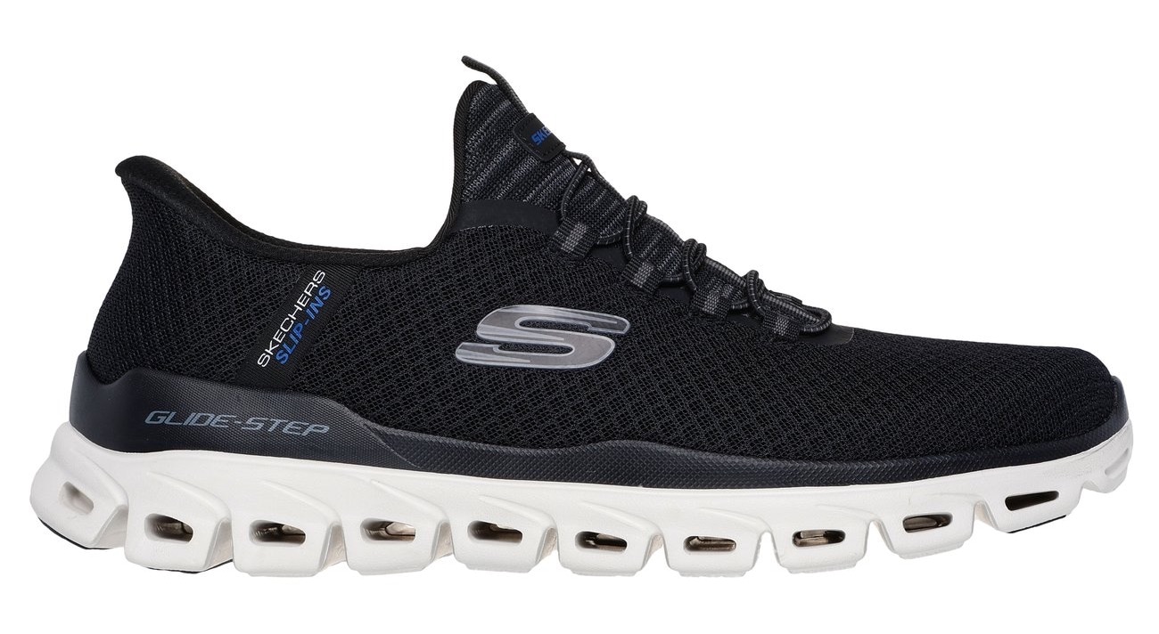 Skechers Slip-On Sneaker »GLIDE-STEP«, Schlupfschuh, Freizeitschuh, Trainingsschuh mit praktischem Gummizug