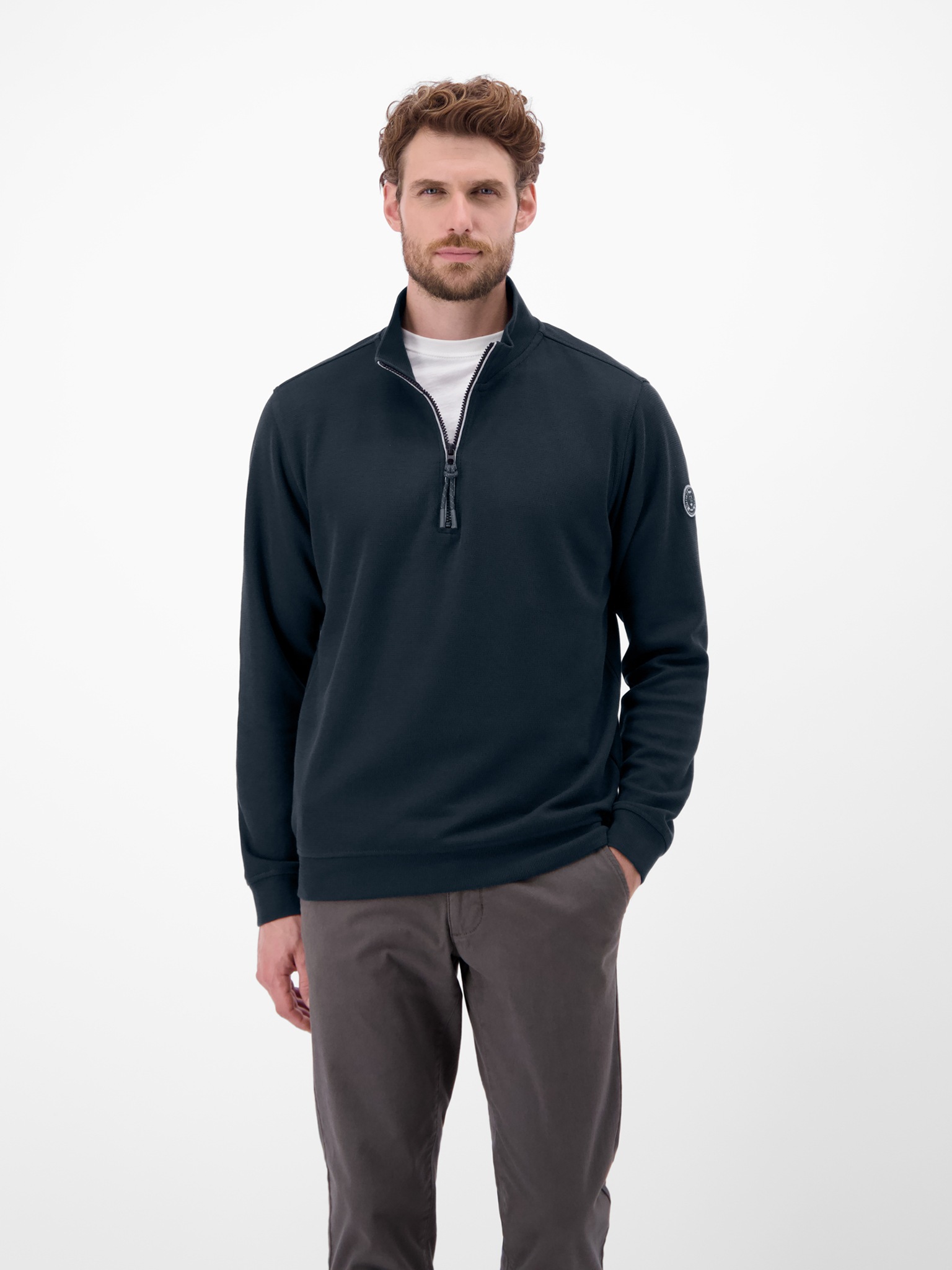 LERROS Sweater "SELA", mit Troyer-Reißverschluss günstig online kaufen