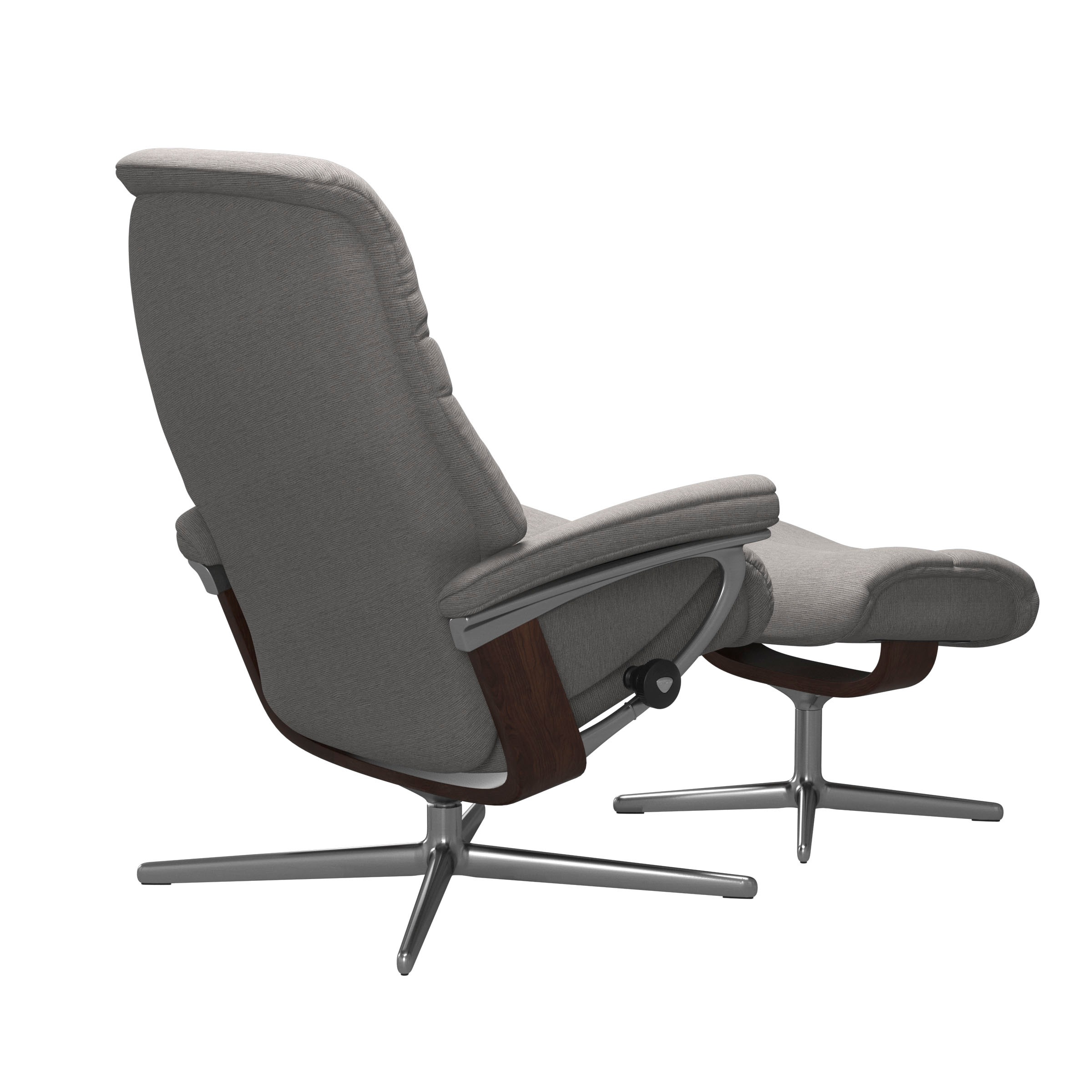 Stressless® Relaxsessel »Sunrise«, mit Cross Base, Größe S, M & L, Holzakzent Braun