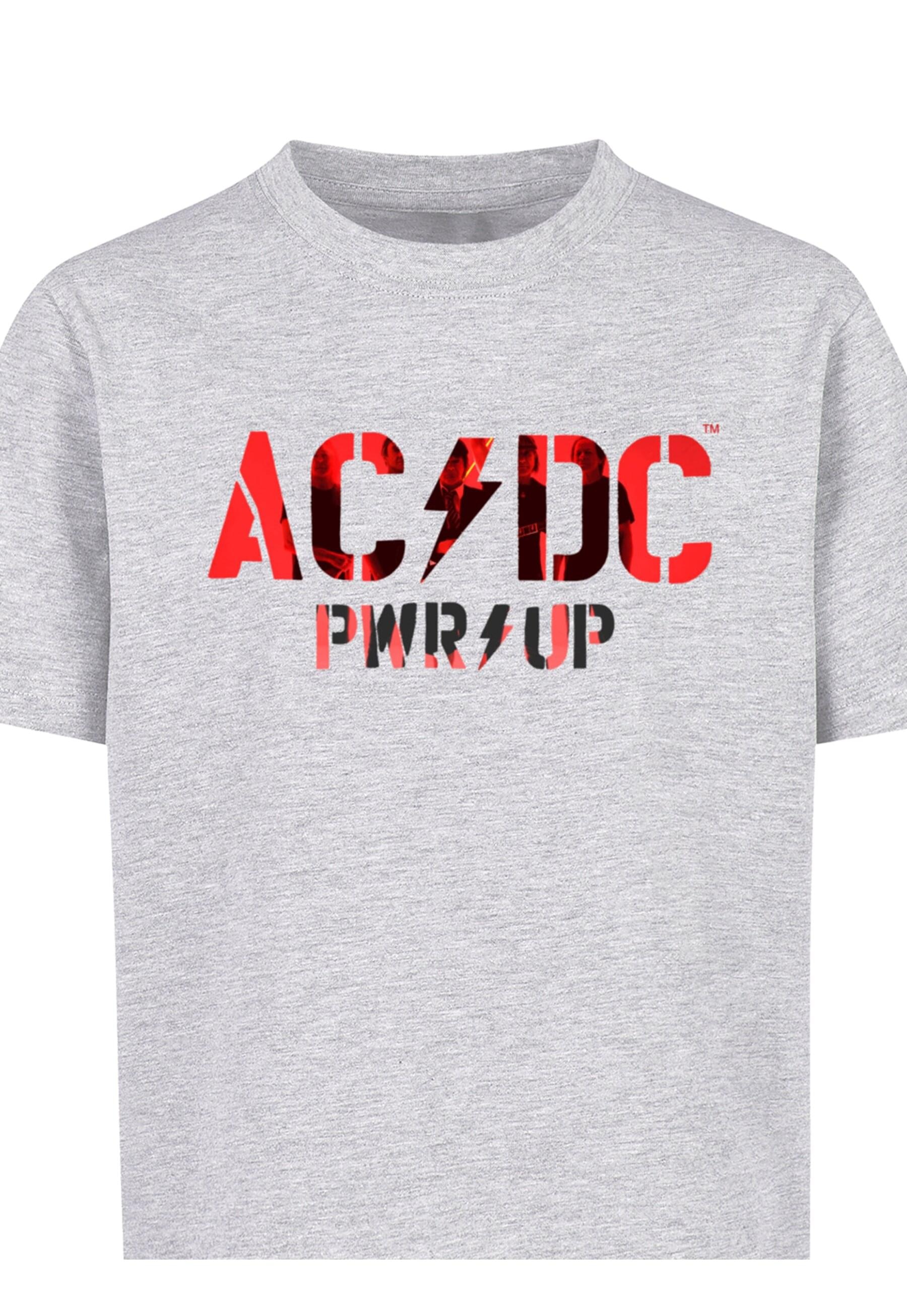 Merchcode T-Shirt »Merchcode Herren Kids ACDC - PWRUP Photo Logo Basic T-Shirt«, (1 tlg.)