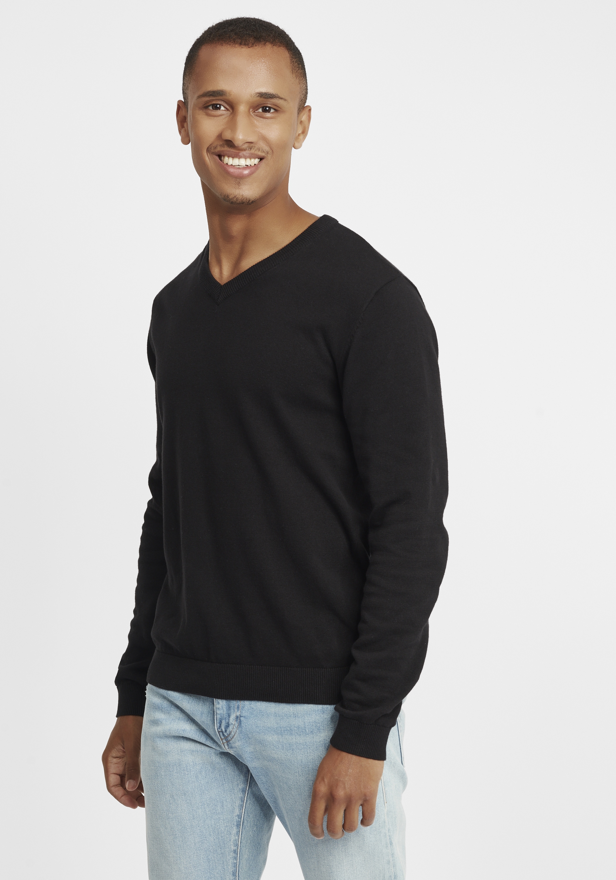 !Solid Strickfleece-Pullover »Strickpullover SDAlegre«