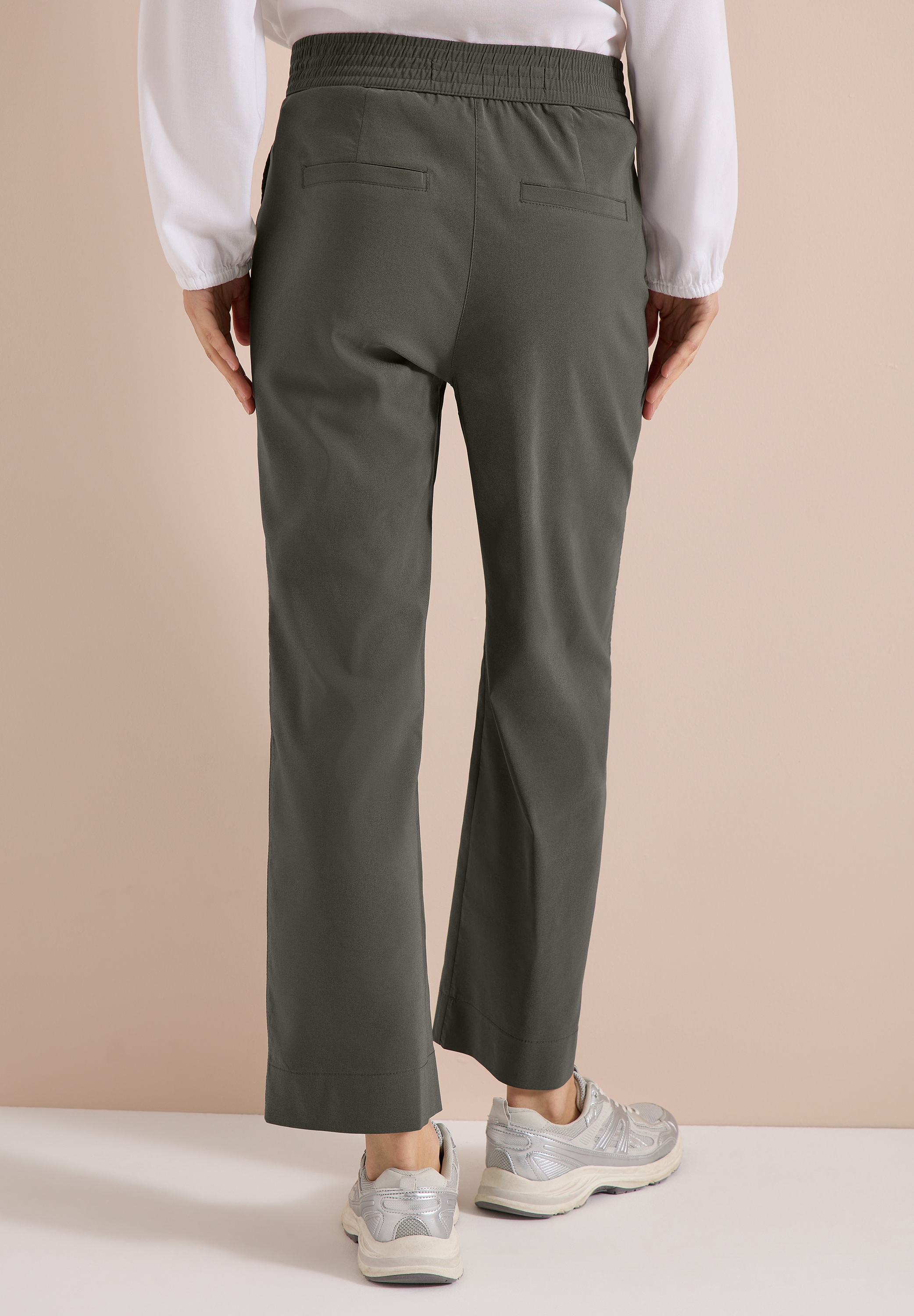Cecil Stoffhose  High Waist