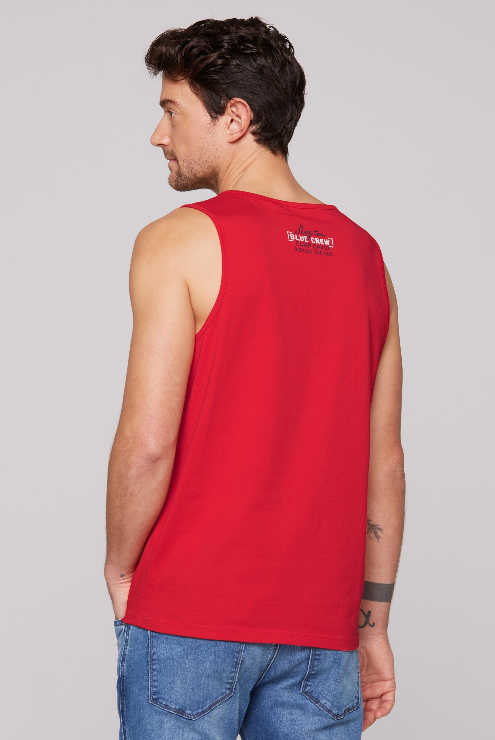 CAMP DAVID Tanktop, aus Baumwolle