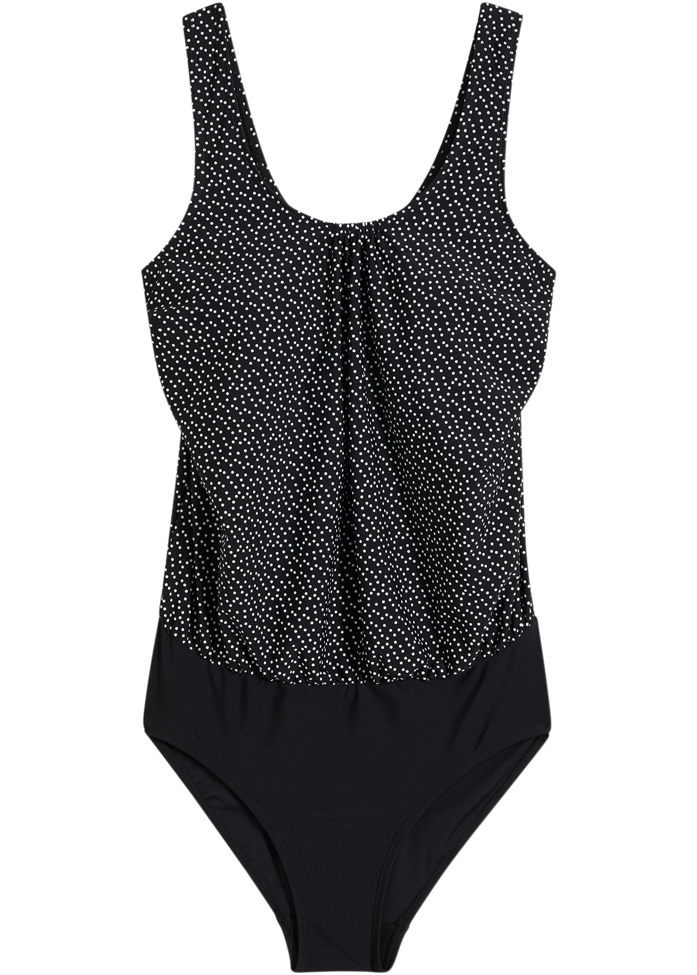 bonprix Badeanzug 1 Stk. mit Unterbrustgummi für Halt, mit Futter aus Polyester