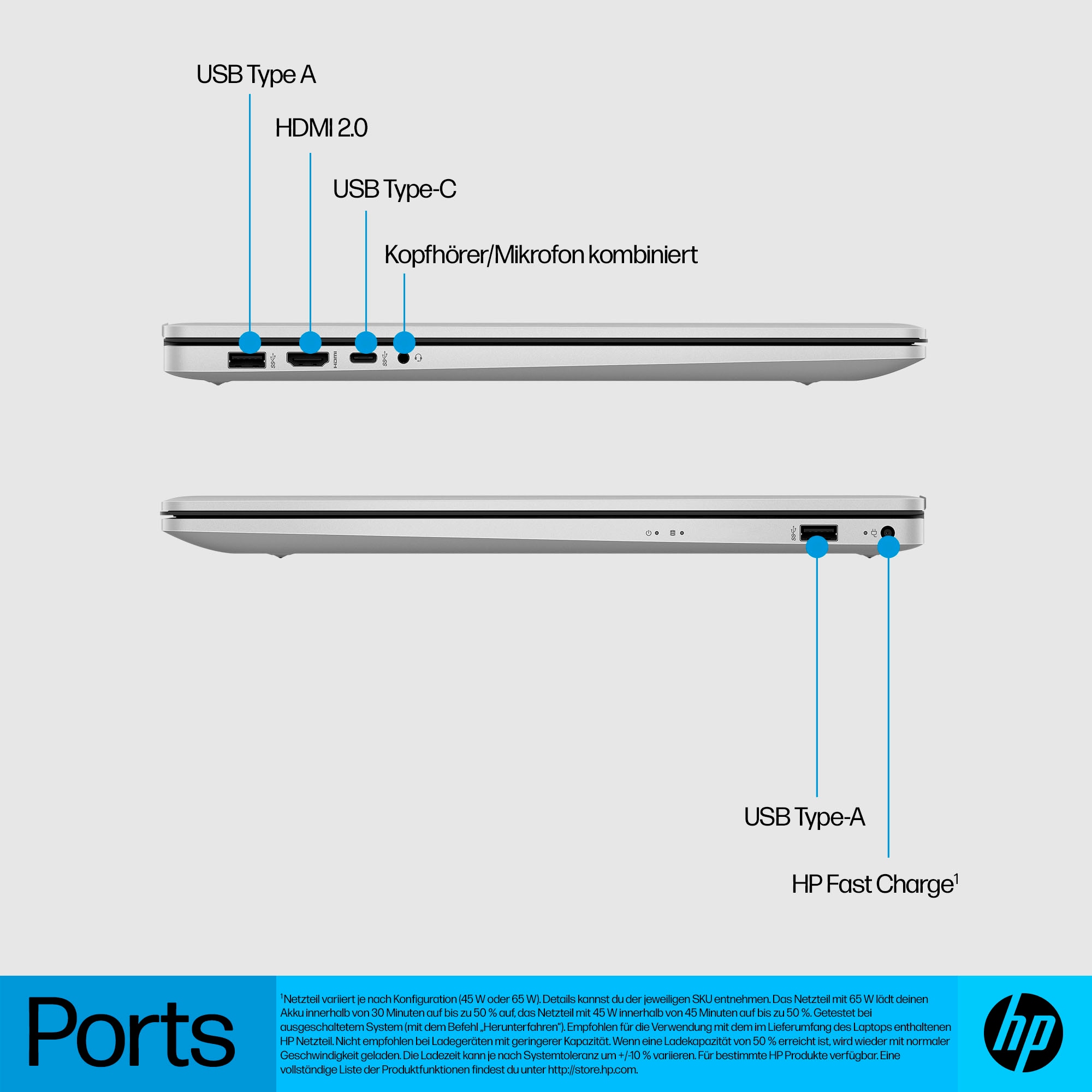HP Notebook »17-cn Intel«, 43,9 cm, / 17,3 Zoll, Intel, Core i7, Iris Xe Graphics, 1000 GB SSD
