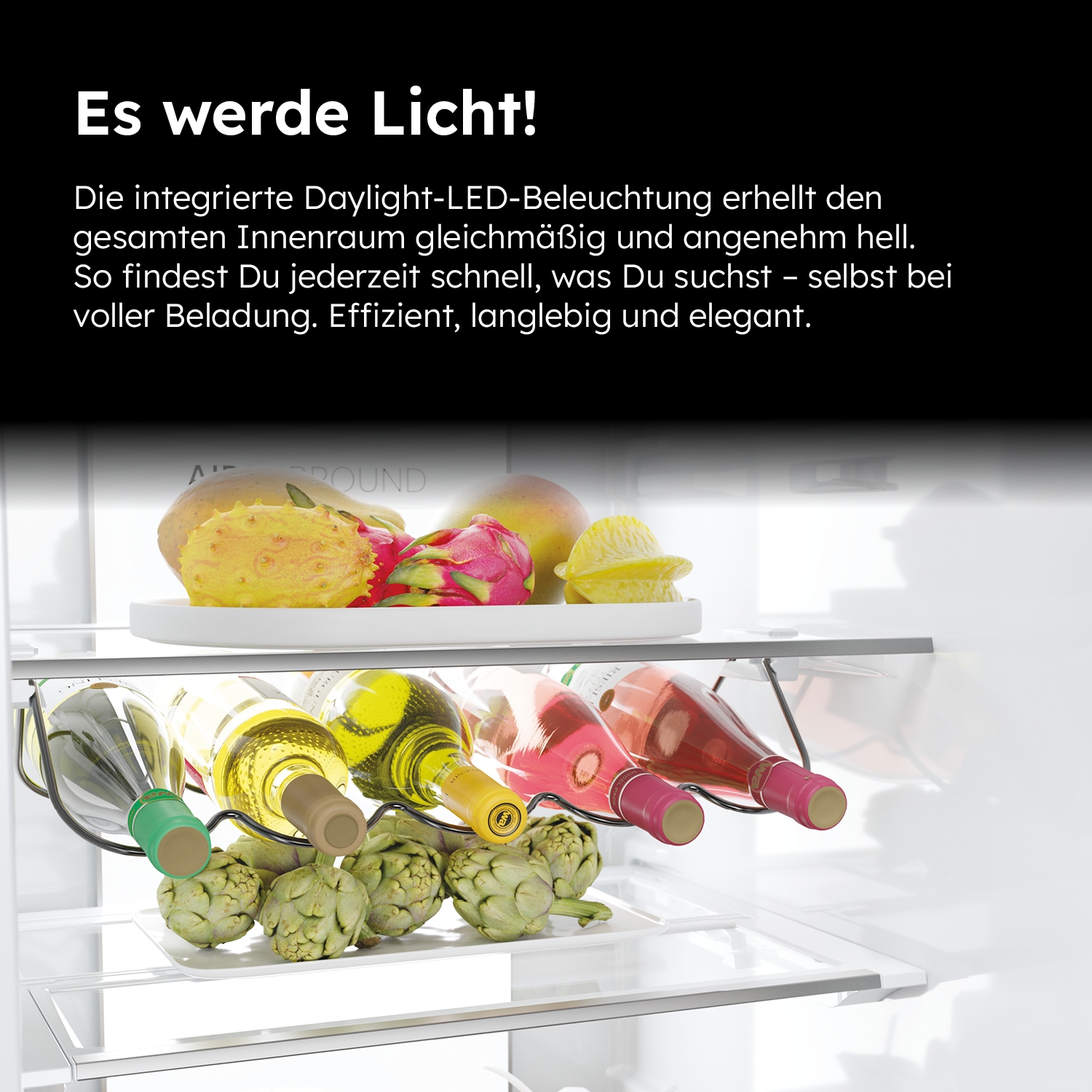 Haier Kühl-/Gefrierkombination 3D 60 Series 7 »HTW7620ANMG«, WIFI connected, Innovative Gefrier-Schubladen: Sparen Energie