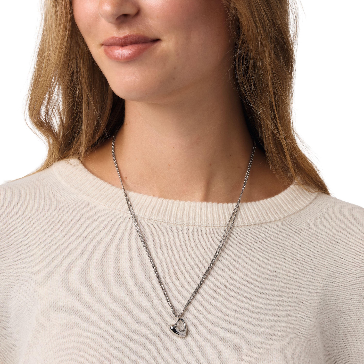 TOM TAILOR Kette mit Anhänger »Herz«