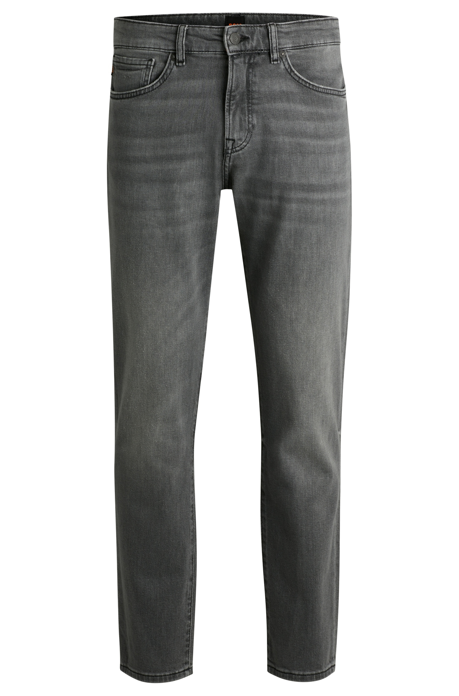 BOSS ORANGE Straight-Jeans "RE.MAINE BO", mit BOSS Leder-Badge