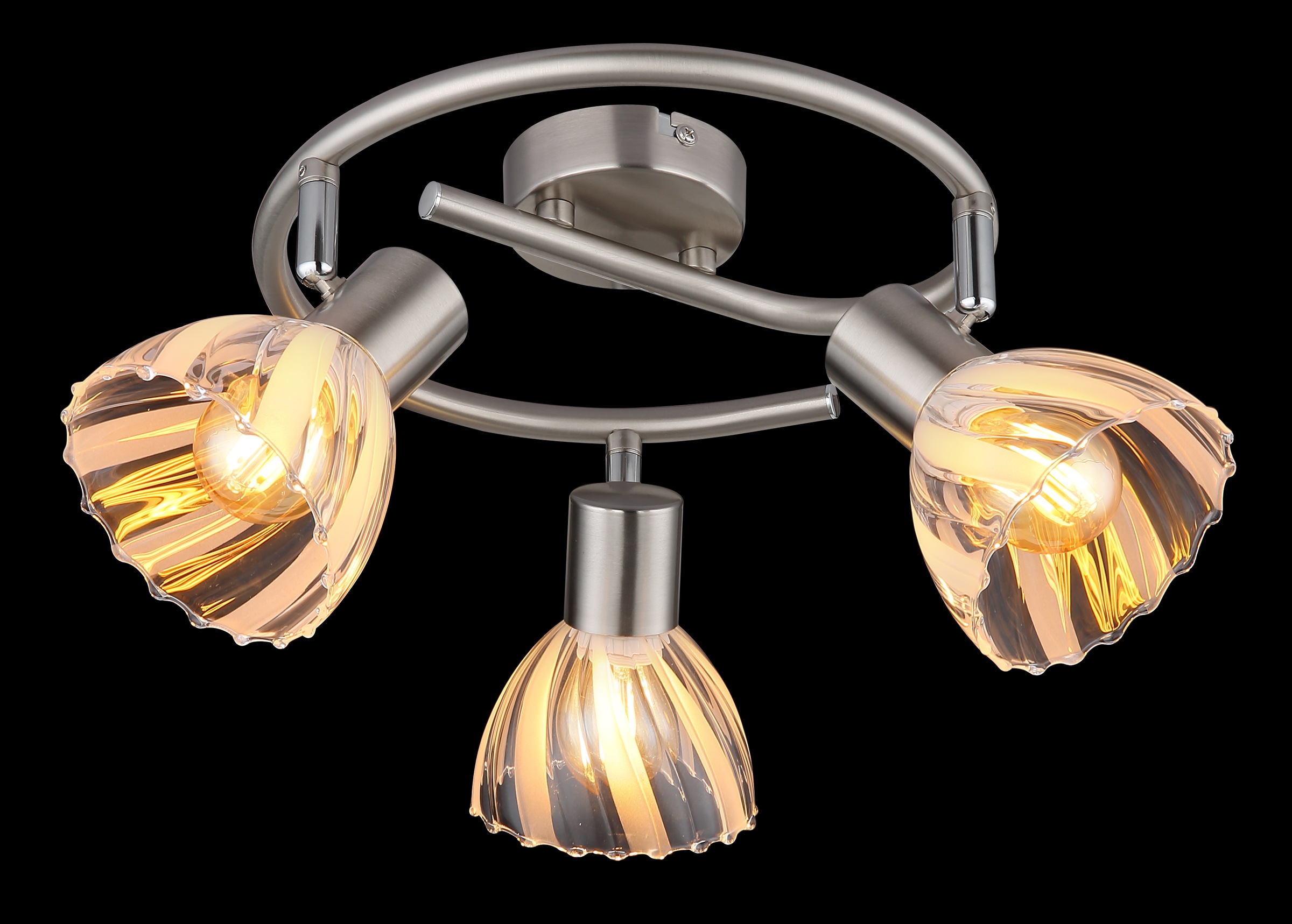 GLOBO LIGHTING Deckenstrahler »ZACHERY« E14 1 Stk. Spot Deckenspot Flur Schlafzimmer Wohnzimmer