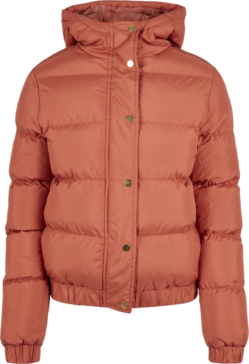 Ladies orange clearance puffer jacket