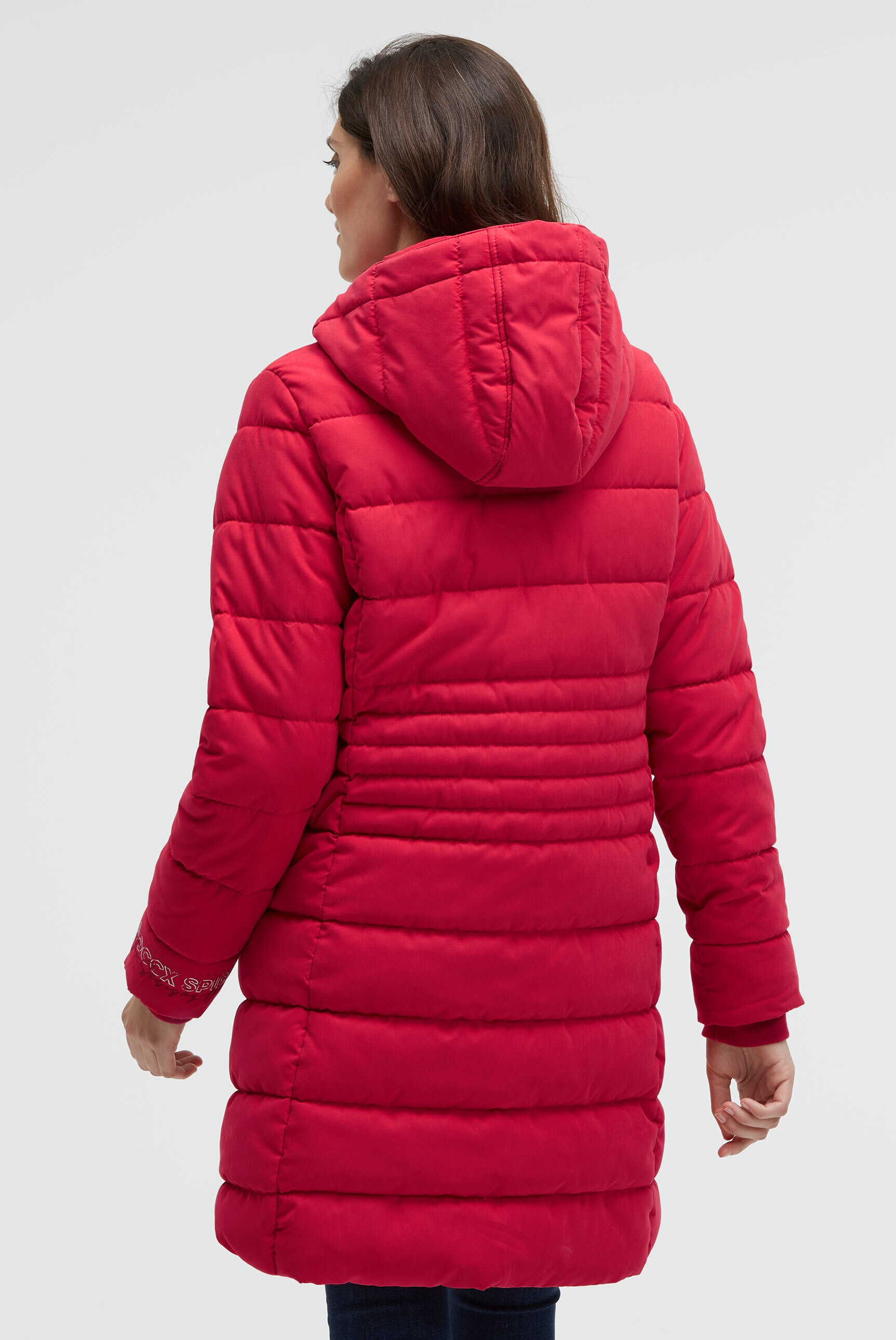 SOCCX Parka mit Kapuze mit Windbreaker-Bündchen