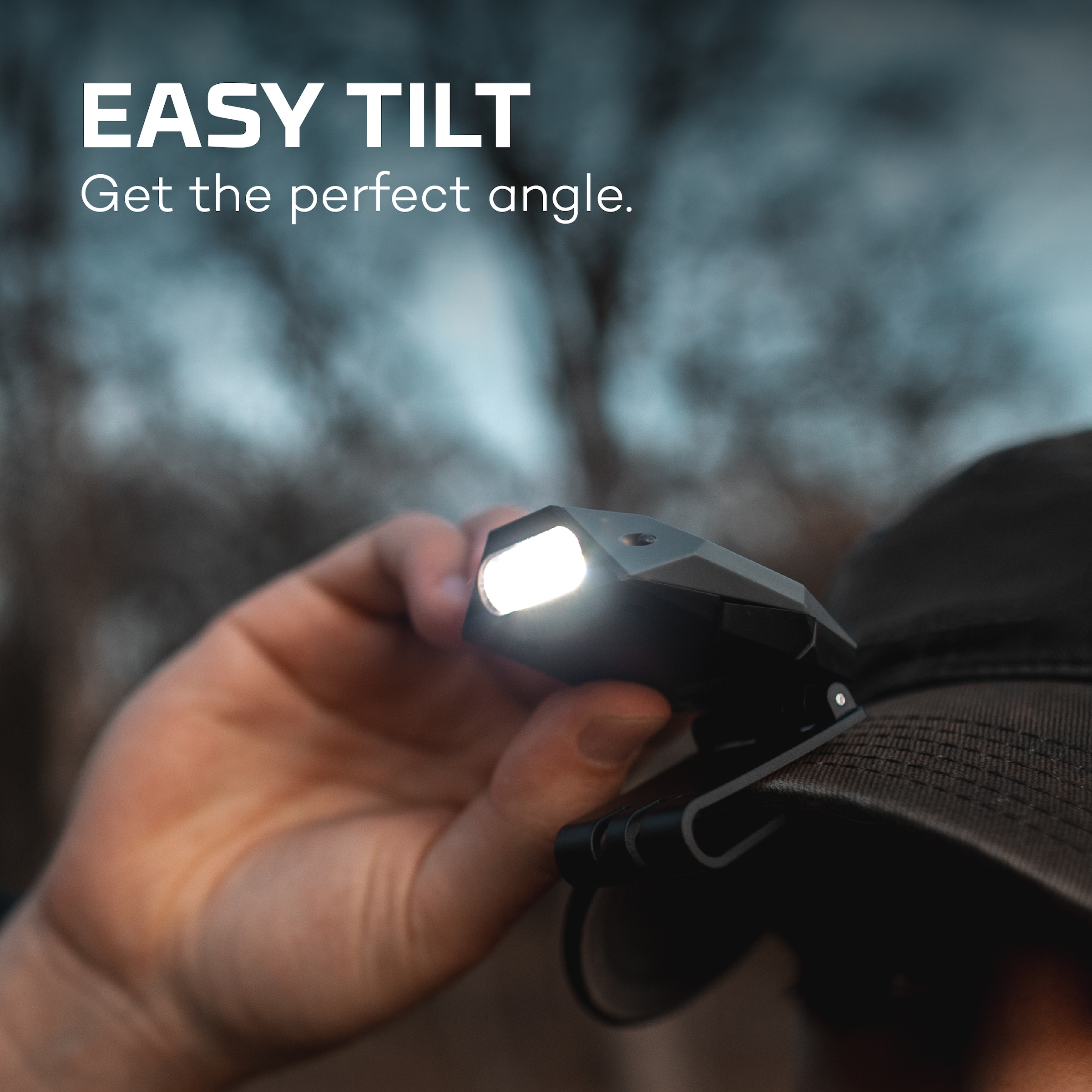 NEBO LED Stirnlampe »Nebo EINSTEIN™ CAP 100« Set, Taschenlampe inkl. Ladekabel, 2 Stk. tlg.