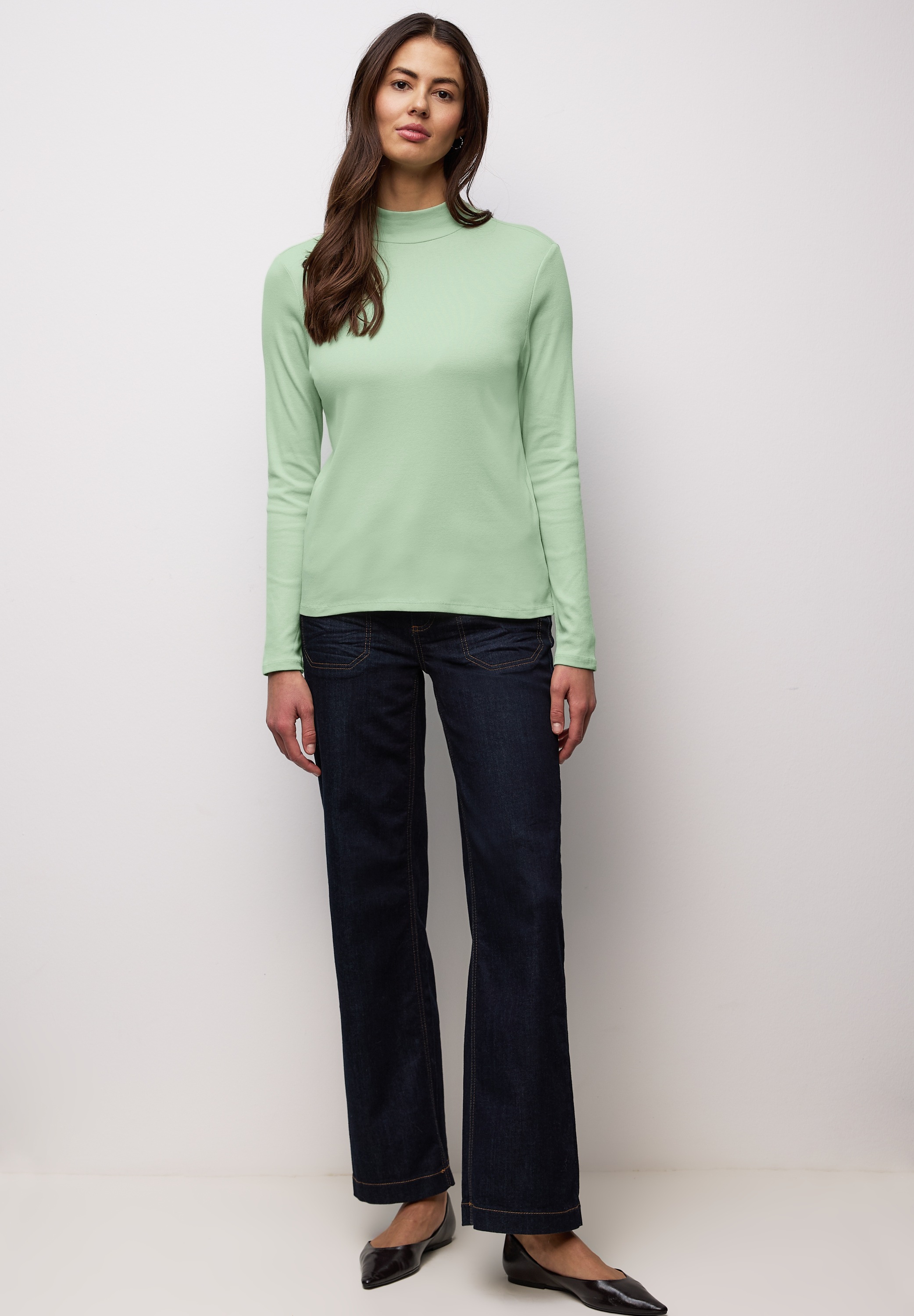 Thumbnail - STREET ONE Langarmshirt im soften Baumwoll-Mix