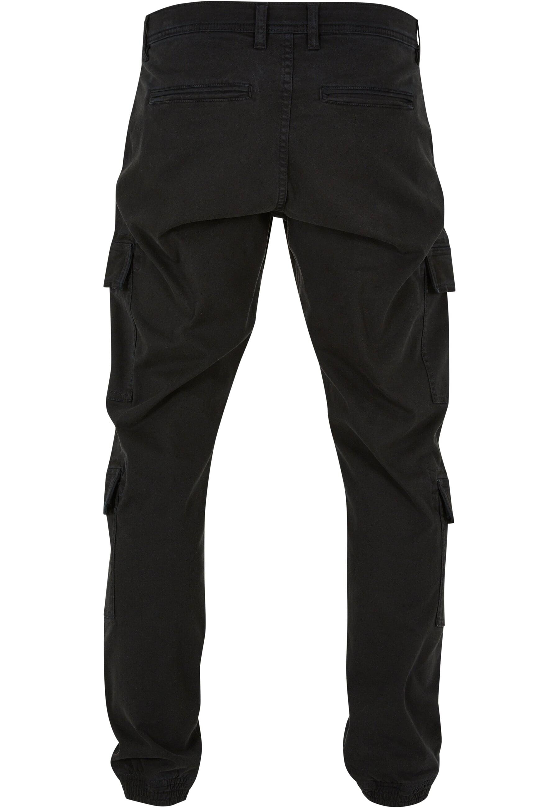 URBAN CLASSICS Stoffhose »Urban Classics Herren Double Cargo Twill Jogging Pants«, (1 tlg.)