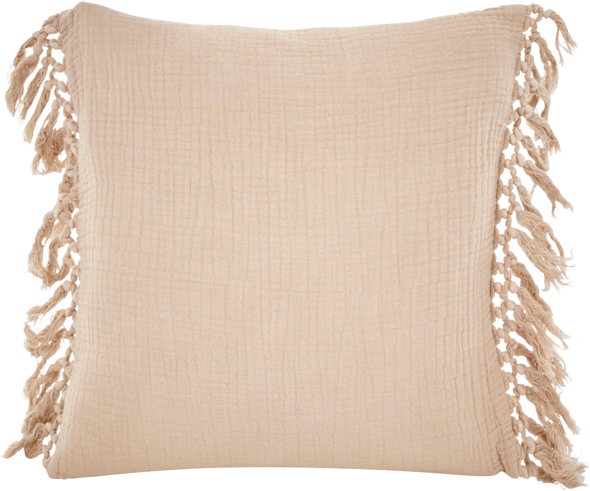 LeGer Home by Lena Gercke Dekokissen "Hevin" Musselin Optik, 2-er Set, ohne günstig online kaufen