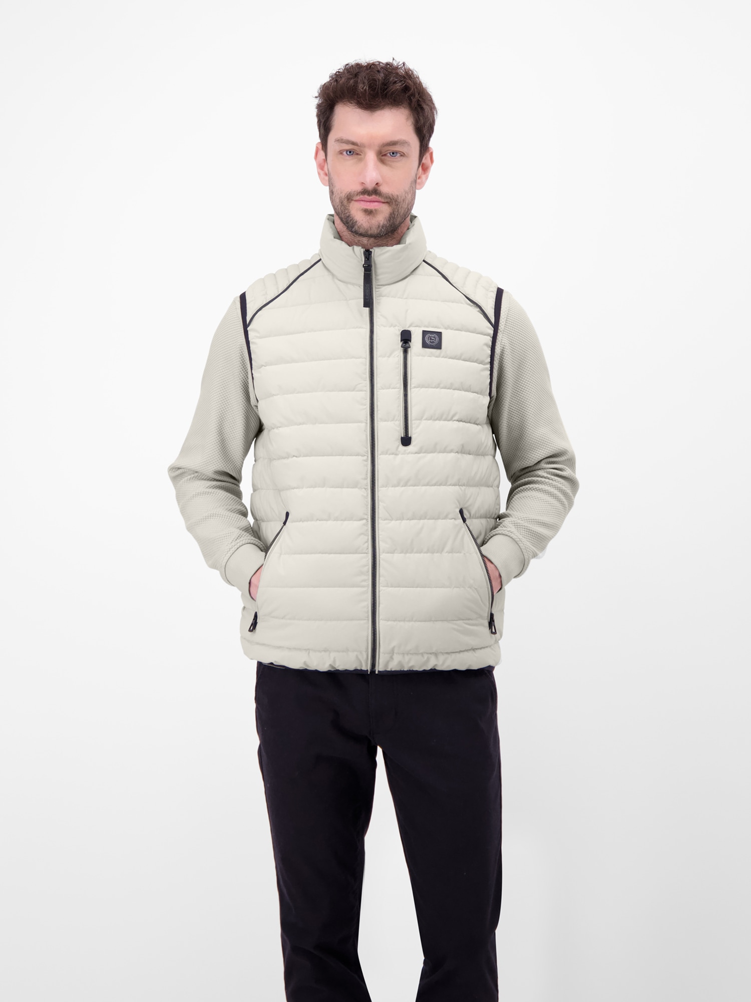 LERROS Steppweste "Steppweste mit Fütterung, sportiv geschnitten" günstig online kaufen