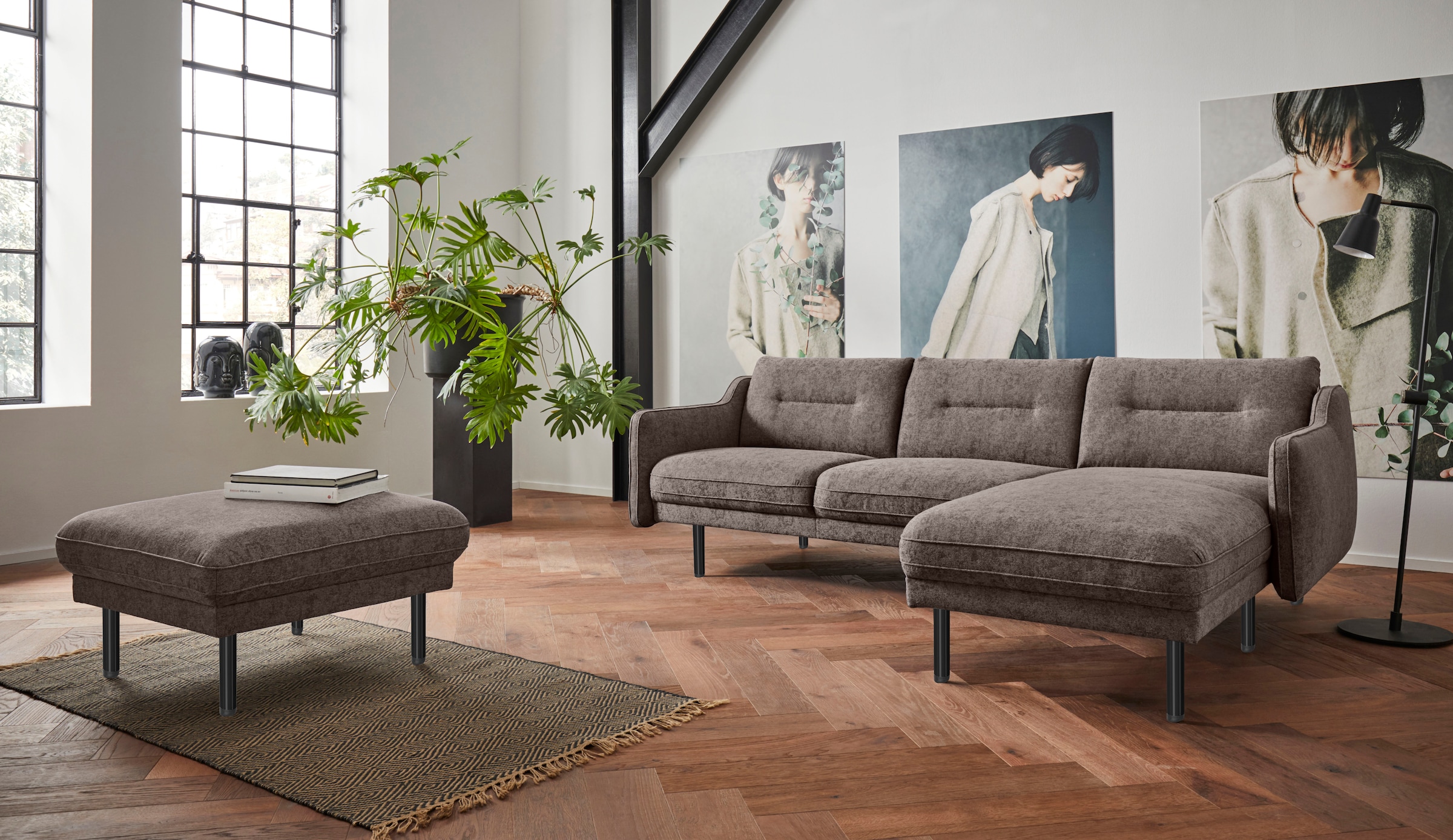 andas Ecksofa »Nordfyn L-Form« edles Design in 3 Bezugsqualitäten,  Design by Morten Georgsen