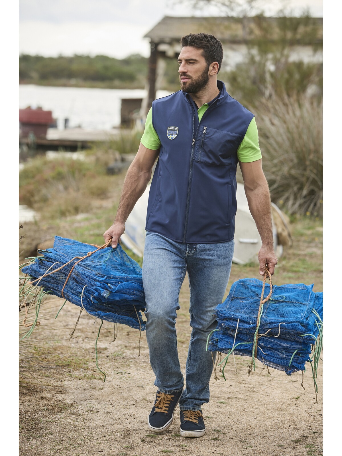 Jan Vanderstorm Softshellweste »Softshell Weste DEMETRI«