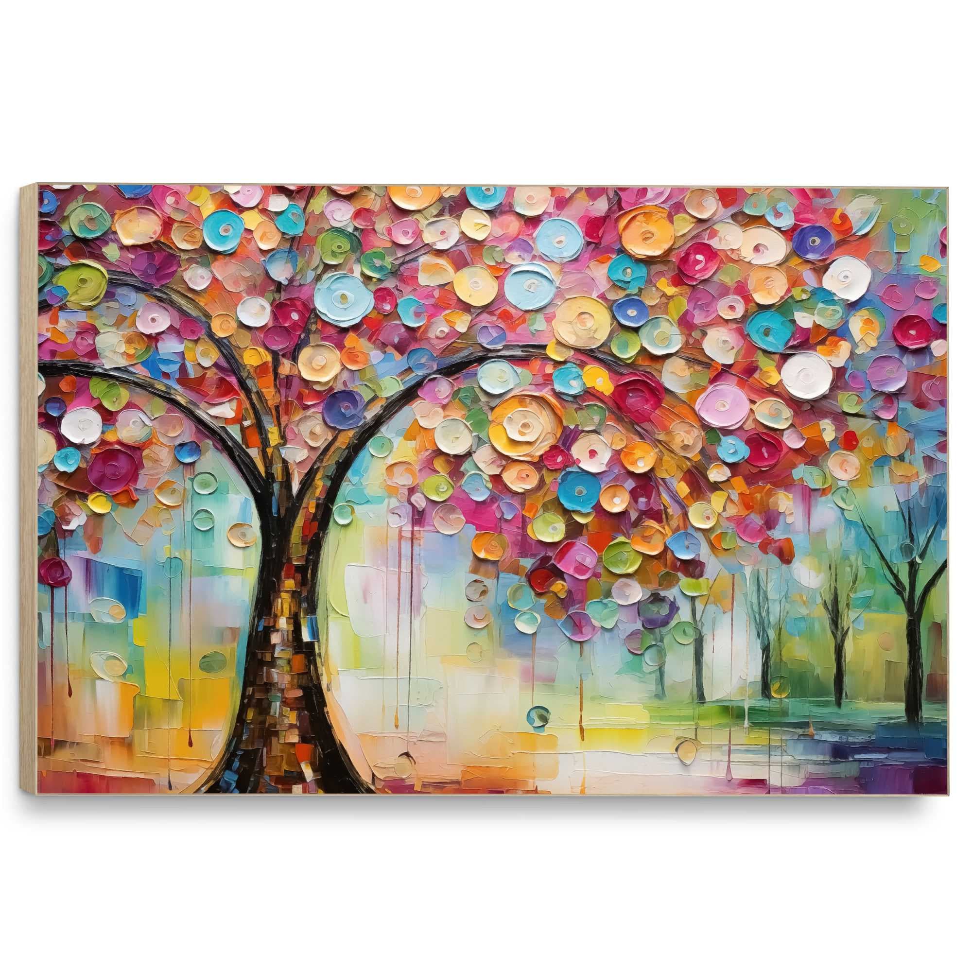 Reinders! Wandbild »Life Tree - colourful«