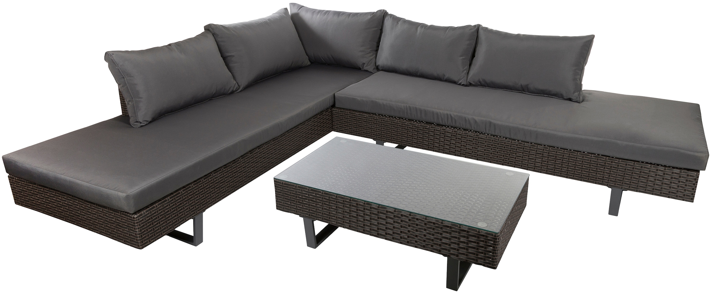 my Flair Gartenlounge-Set 2 Stk. tlg. 1 Sofa, 1 Tisch günstig online kaufen