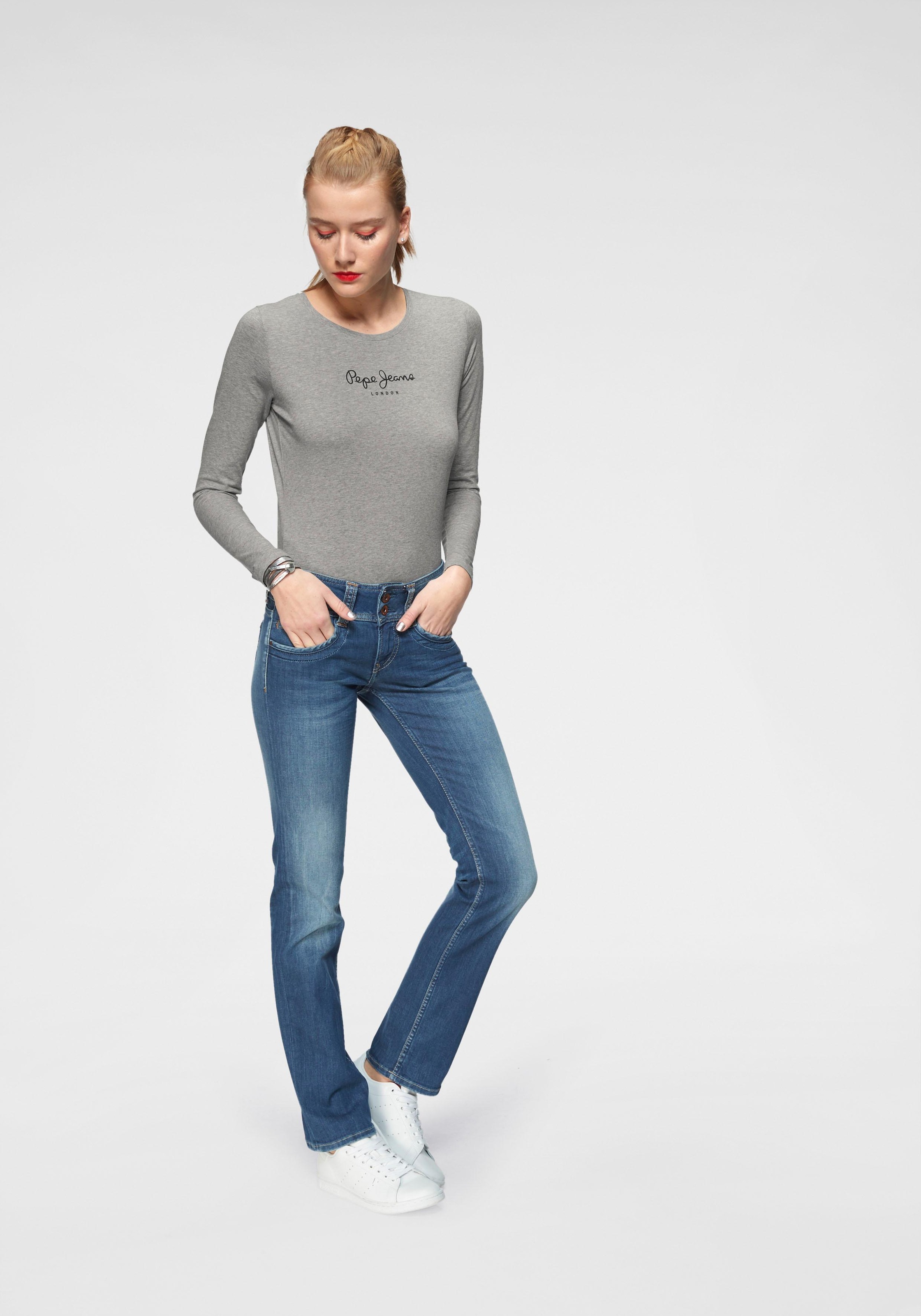 Pepe Jeans pour femme. PL204159D45 Jeans Jen bleu (30/30), Casuel, Coton 3