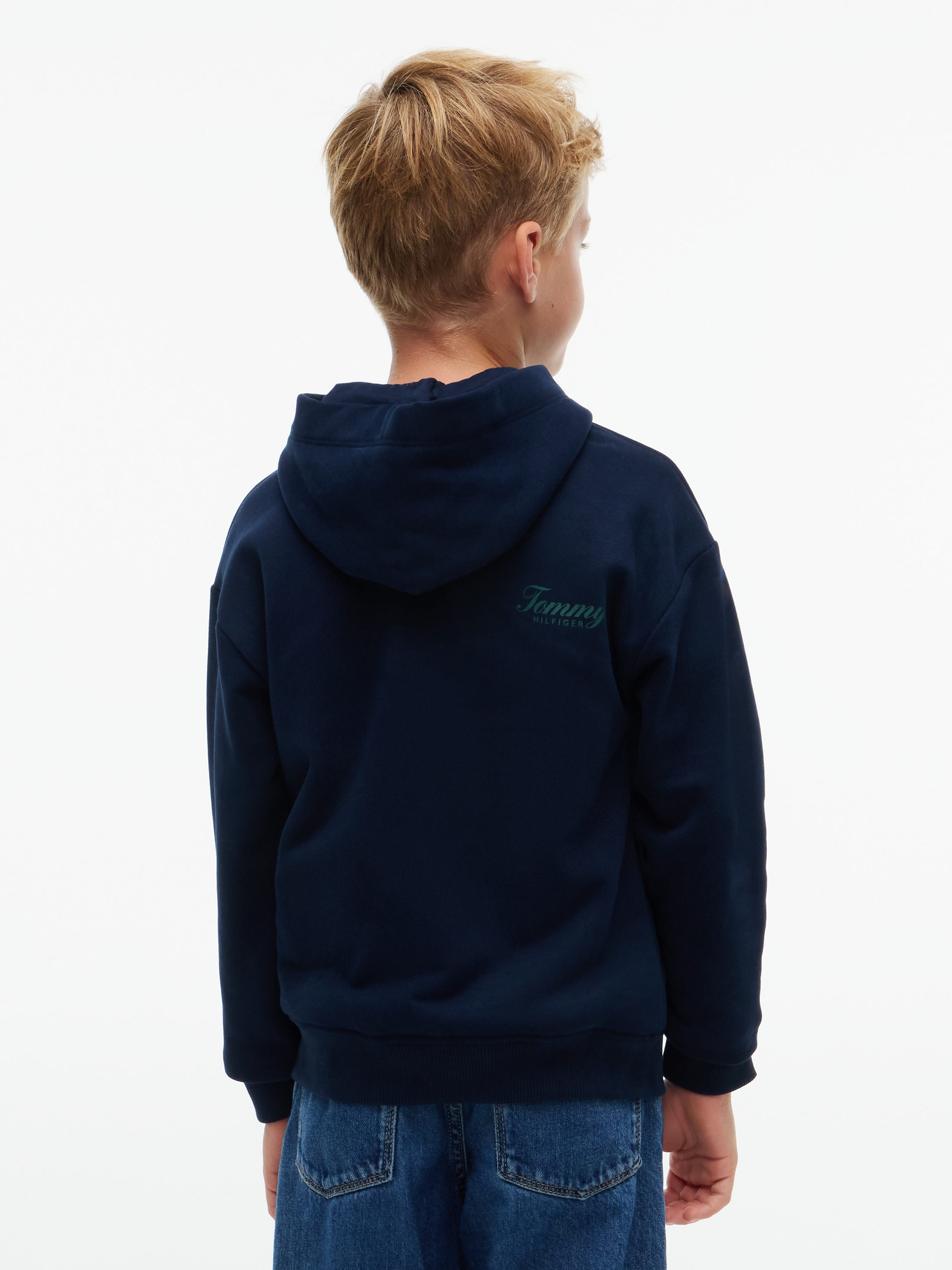 Tommy Hilfiger Kapuzensweatshirt »FLAG GRAFITTI«, Regular Fit, für Kinder bis 16 Jahre
