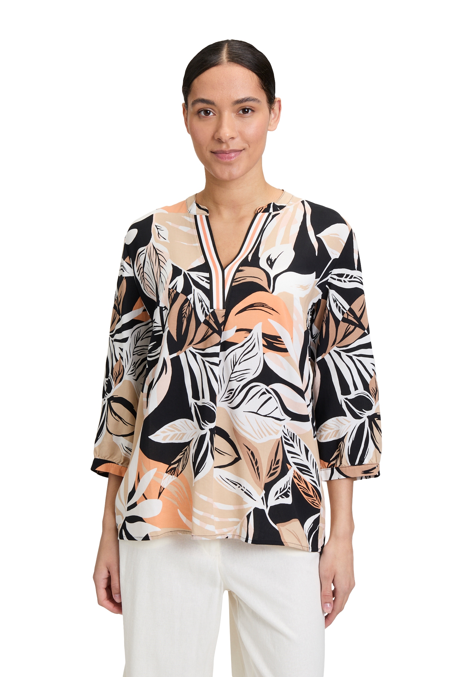 Betty Barclay Schlupfbluse "Betty Barclay Damen Schlupfbluse mit 3/4 Arm" günstig online kaufen