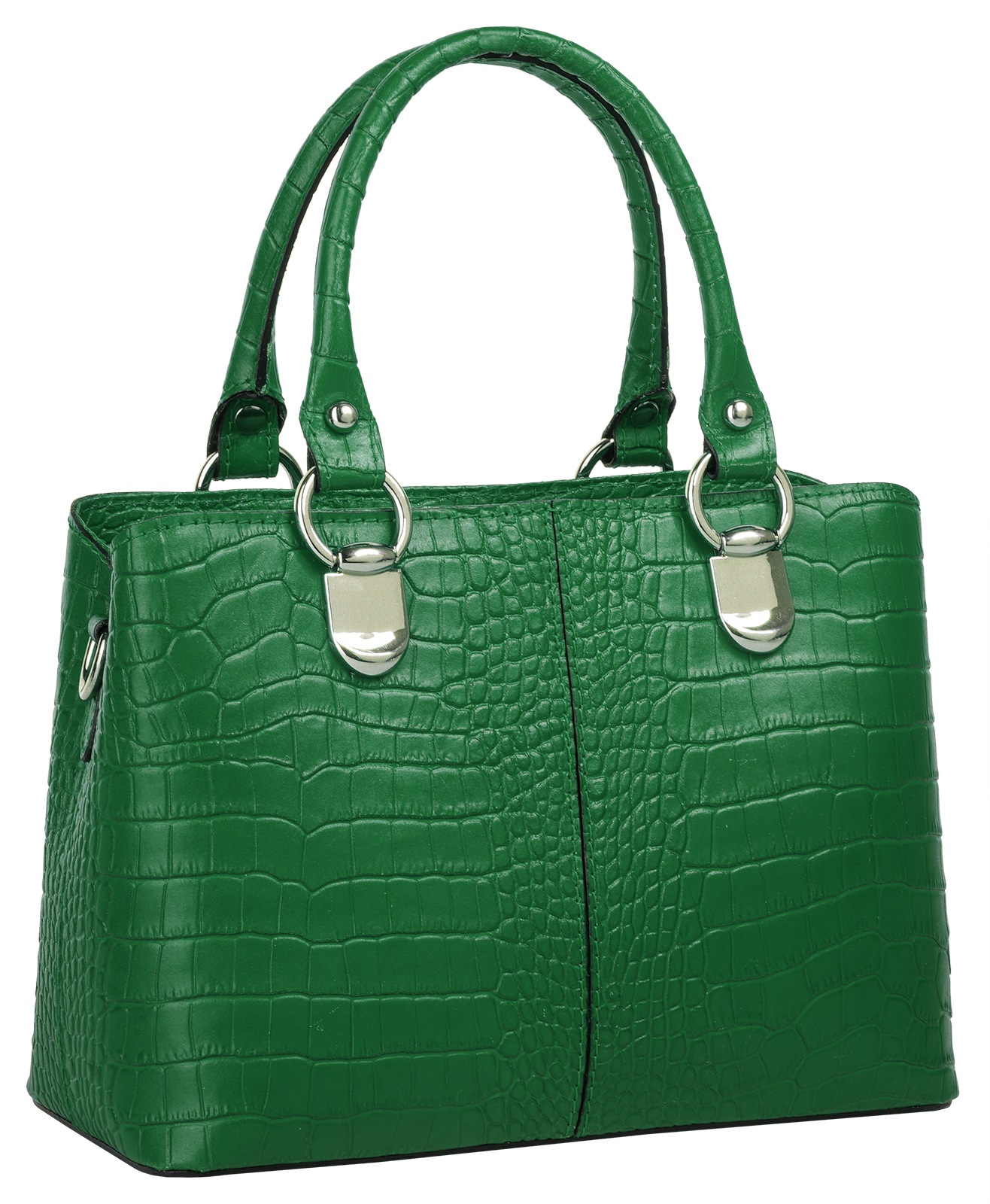 Thumbnail - Cluty Umhängetasche echt Leder, Made in Italy