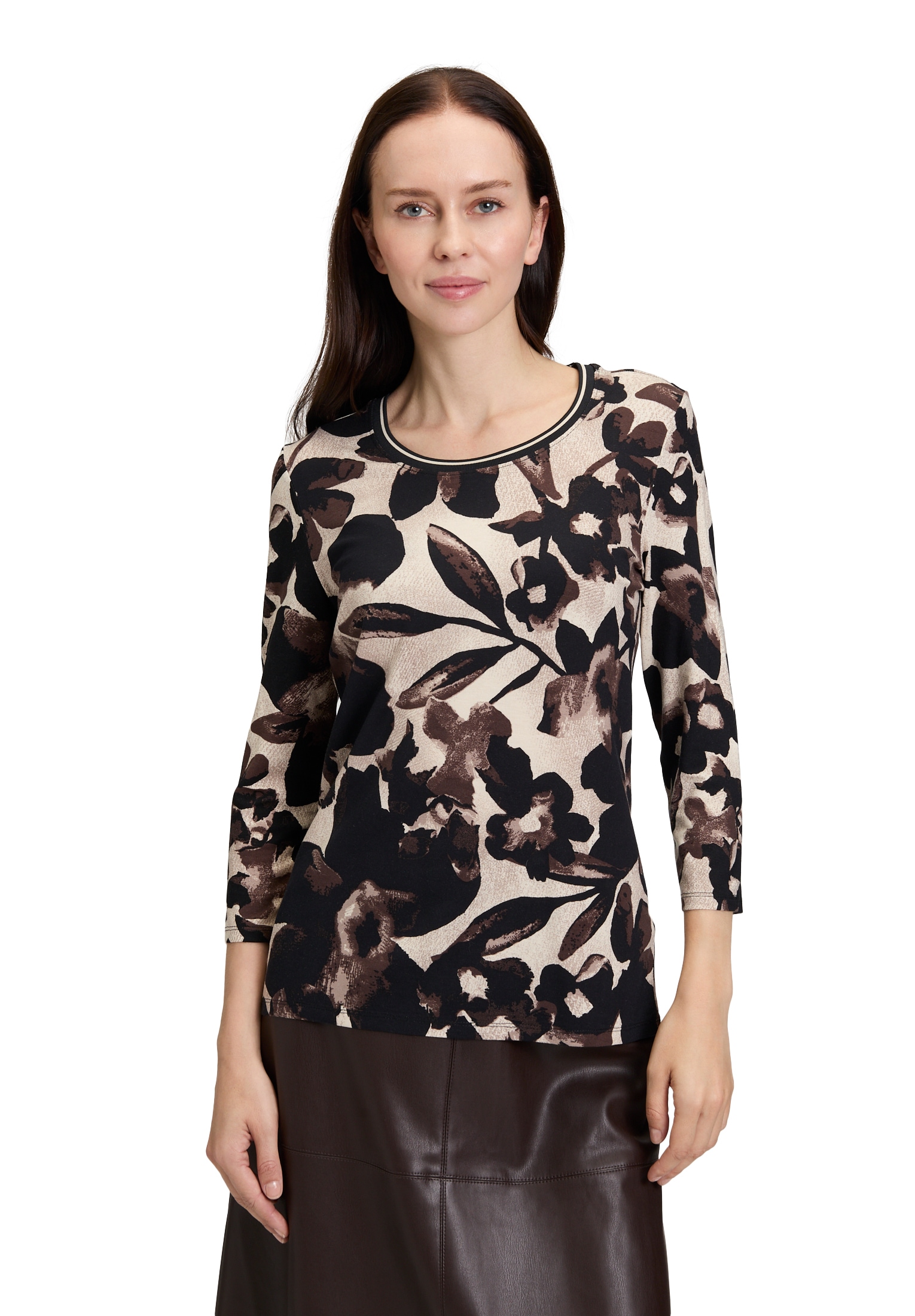 Betty Barclay 3/4-Arm-Shirt "Betty Barclay Damen Basic Shirt mit Rundhalsau günstig online kaufen
