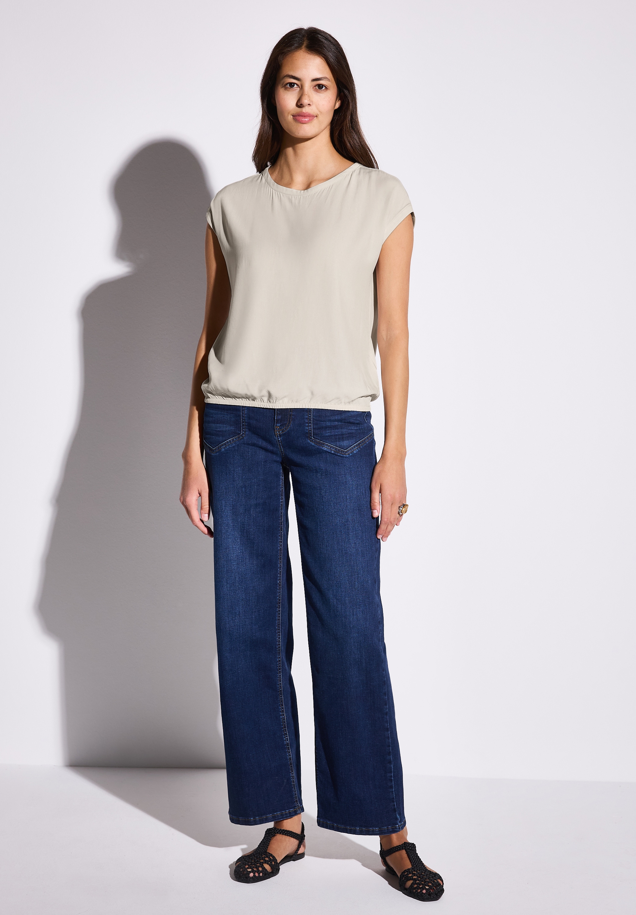 STREET ONE Shirtbluse, aus softer Viskose