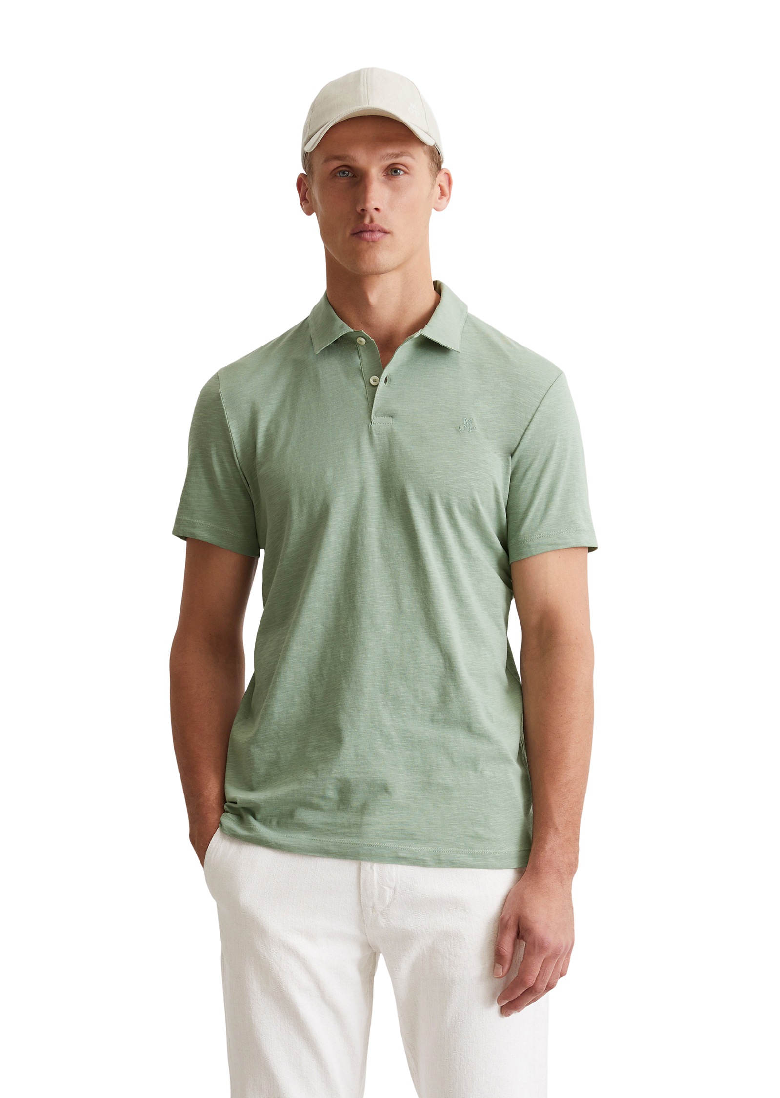 Marc OPolo Poloshirt, mit lebendiger, bewegter Oberfläche günstig online kaufen