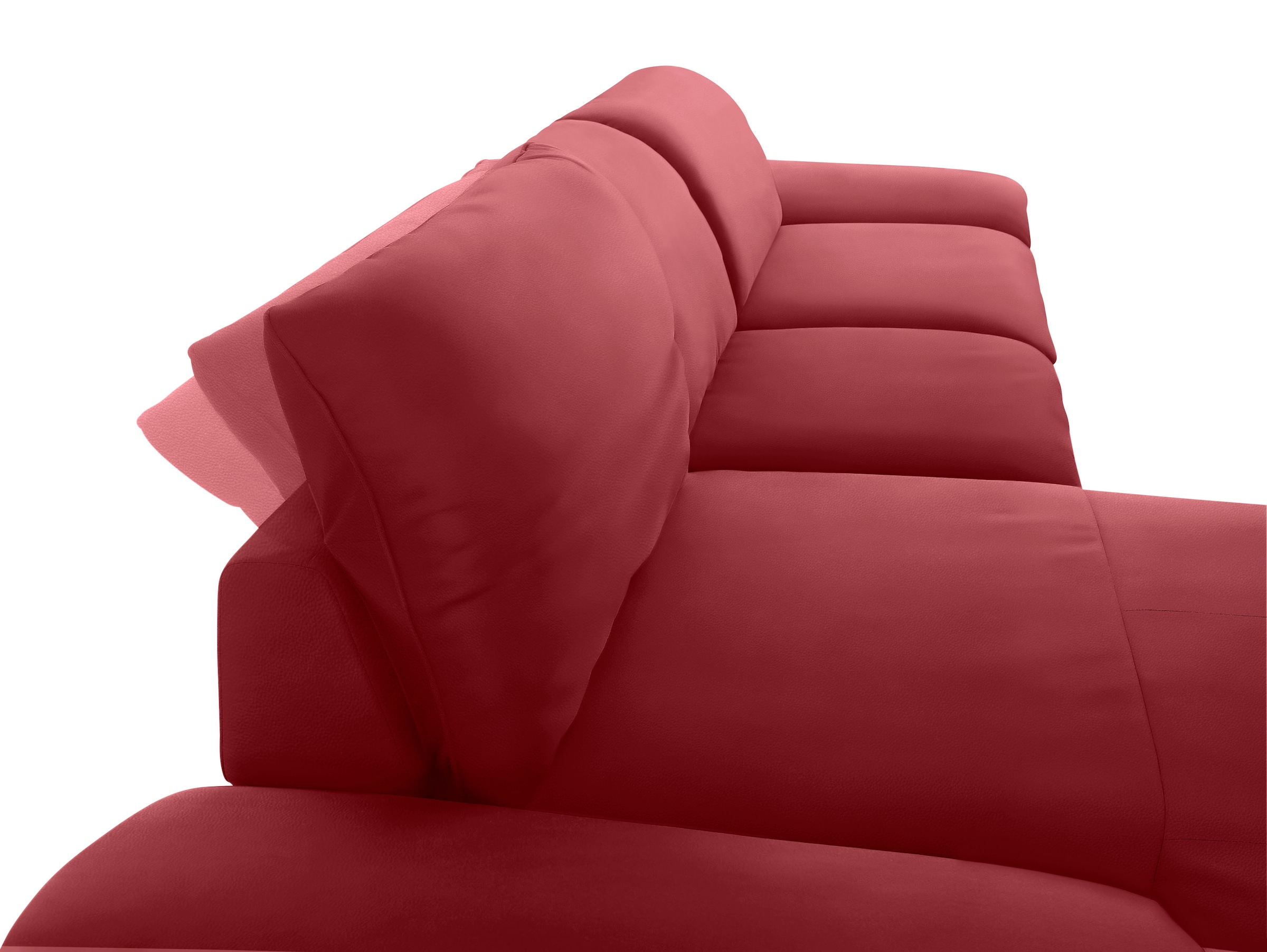 W.SCHILLIG Ecksofa »enjoy&MORE, Designsofa, bequem, zeitlos und elegant, L-Form«, Sitztiefenverstellung, Füße schwarz pulverbeschichtet, Breite 340 cm