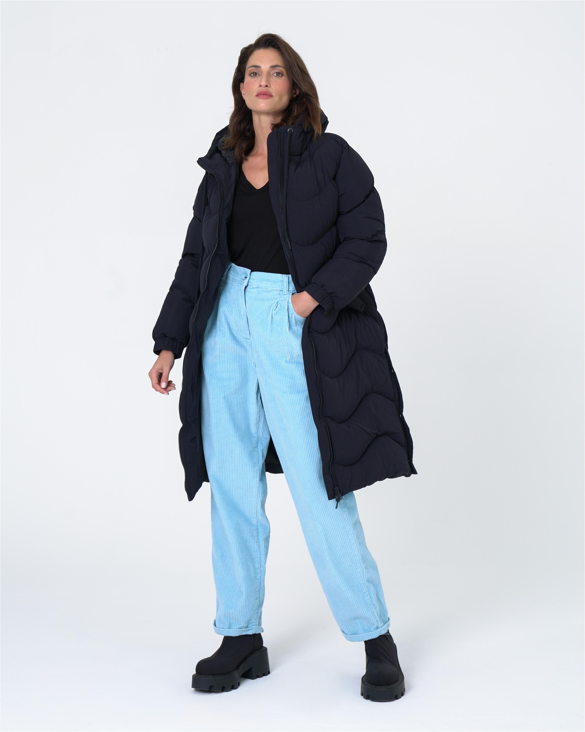 freshlions Steppmantel "Helena", (1 tlg.), mit langem Schnitt günstig online kaufen
