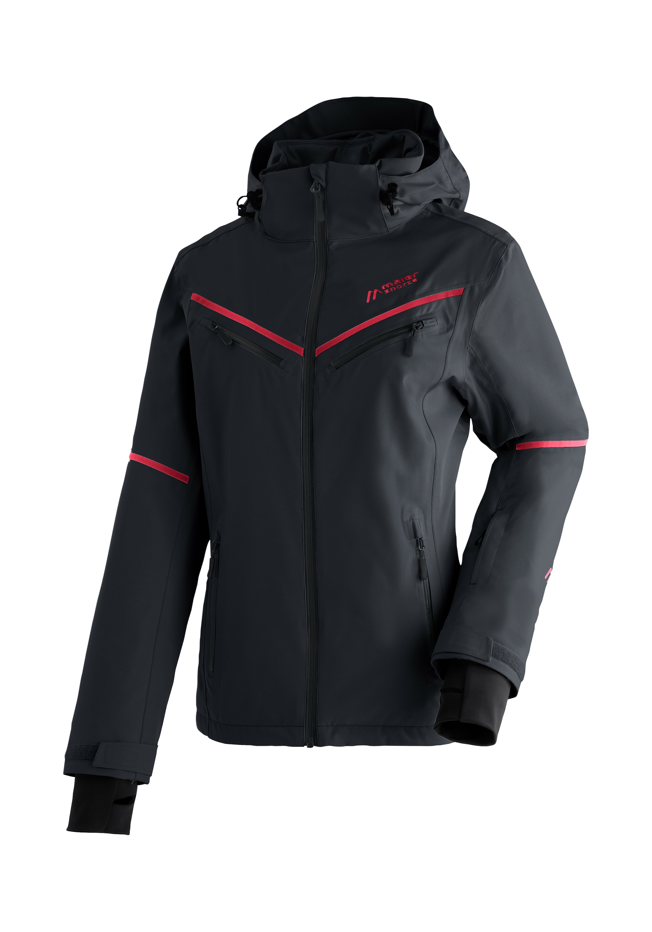 Maier Sports Skijacke "Lunada", Damen Winterjacke, wind- und wasserdicht, 4 RV-Taschen, Regular Fit